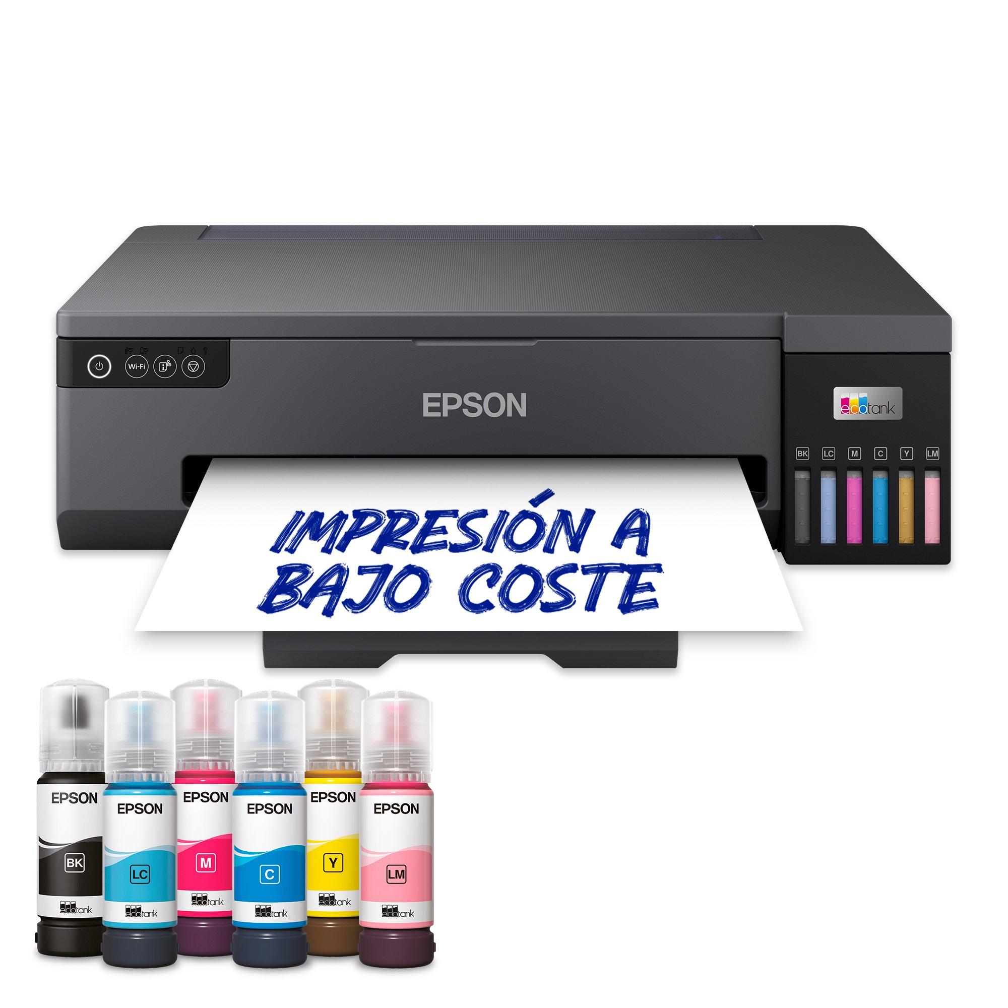Impresora fotográfica EcoTank ET-18100 A3+ con depósito de tinta y Wi-Fi