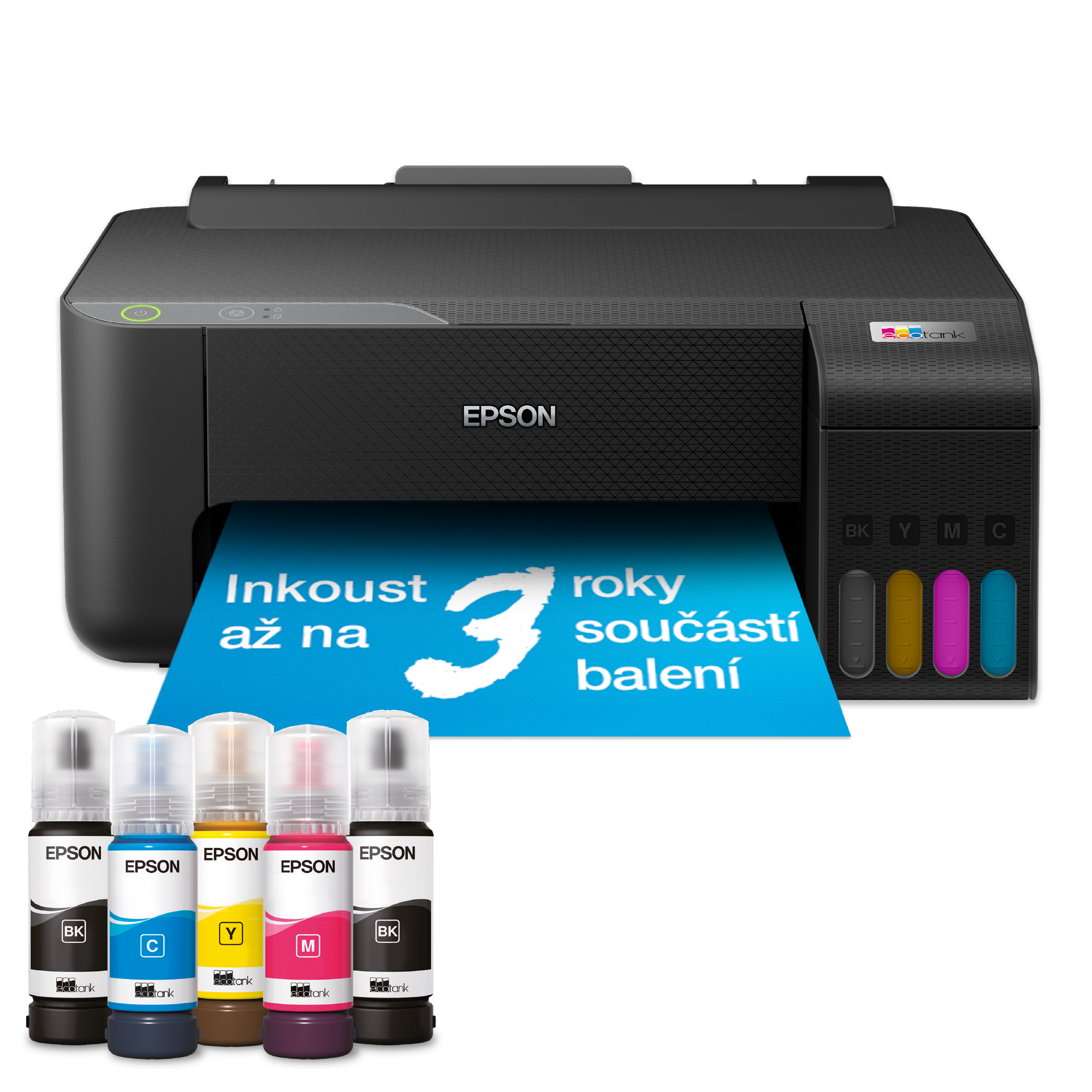Tiskárna EcoTank L1230 s inkoustovou nádržkou, a inkoustem až na 3 roky