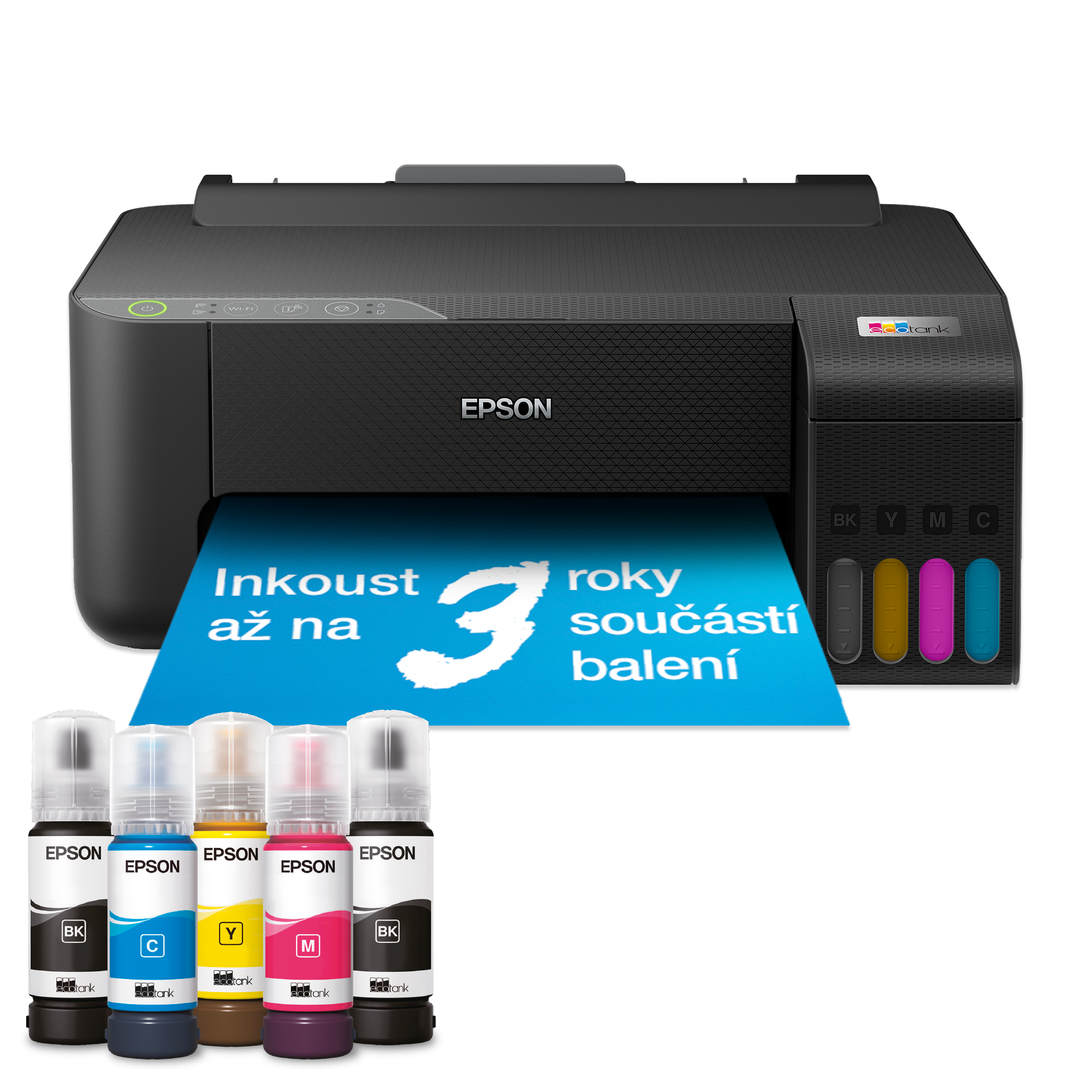 EcoTank L1270, Wi-Fi tiskárna A4 s inkoustovou nádržkou a s inkoustem až na 3 roky