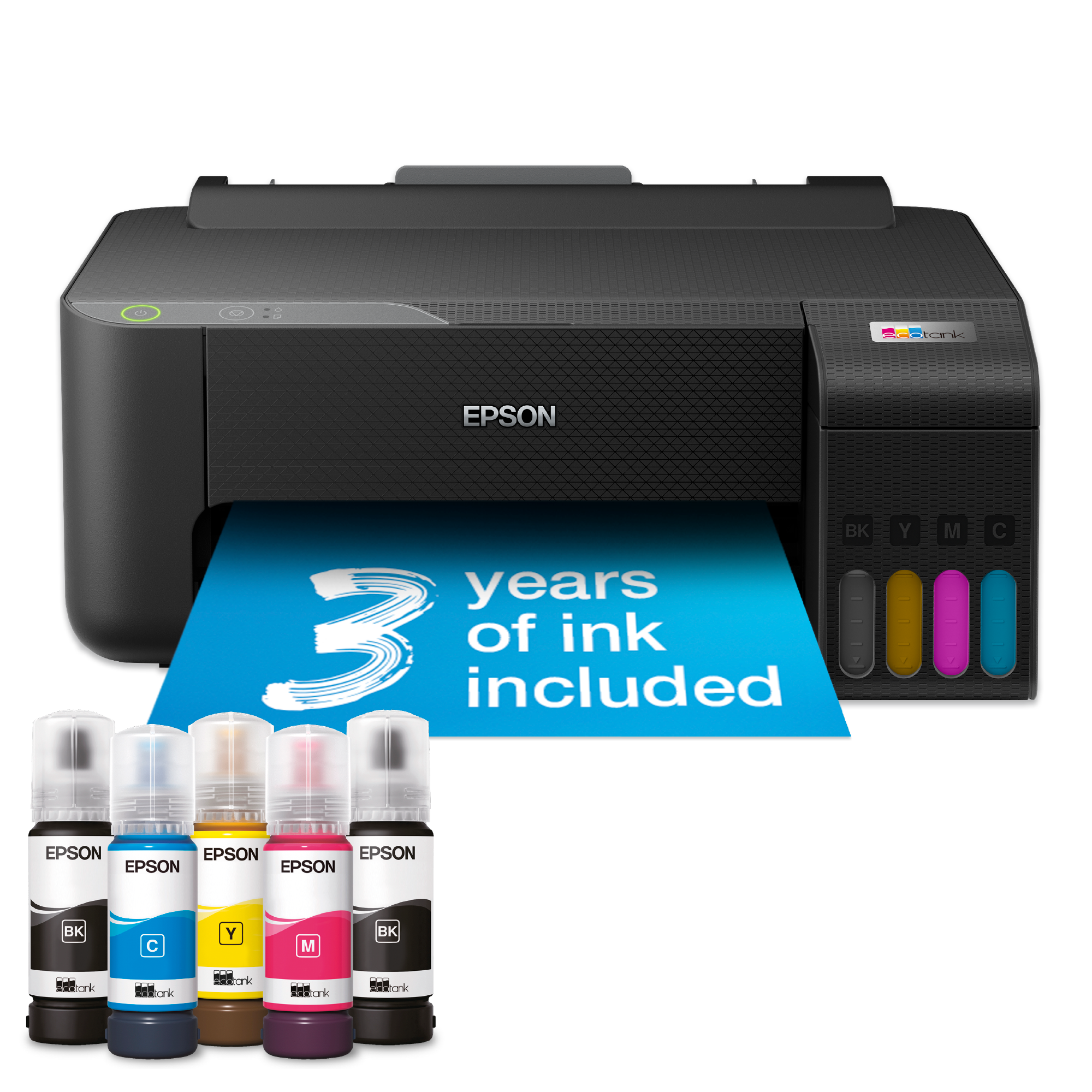 EcoTank L1230 Ink Tank Printer, With Up To 3 Years Of Ink Included
