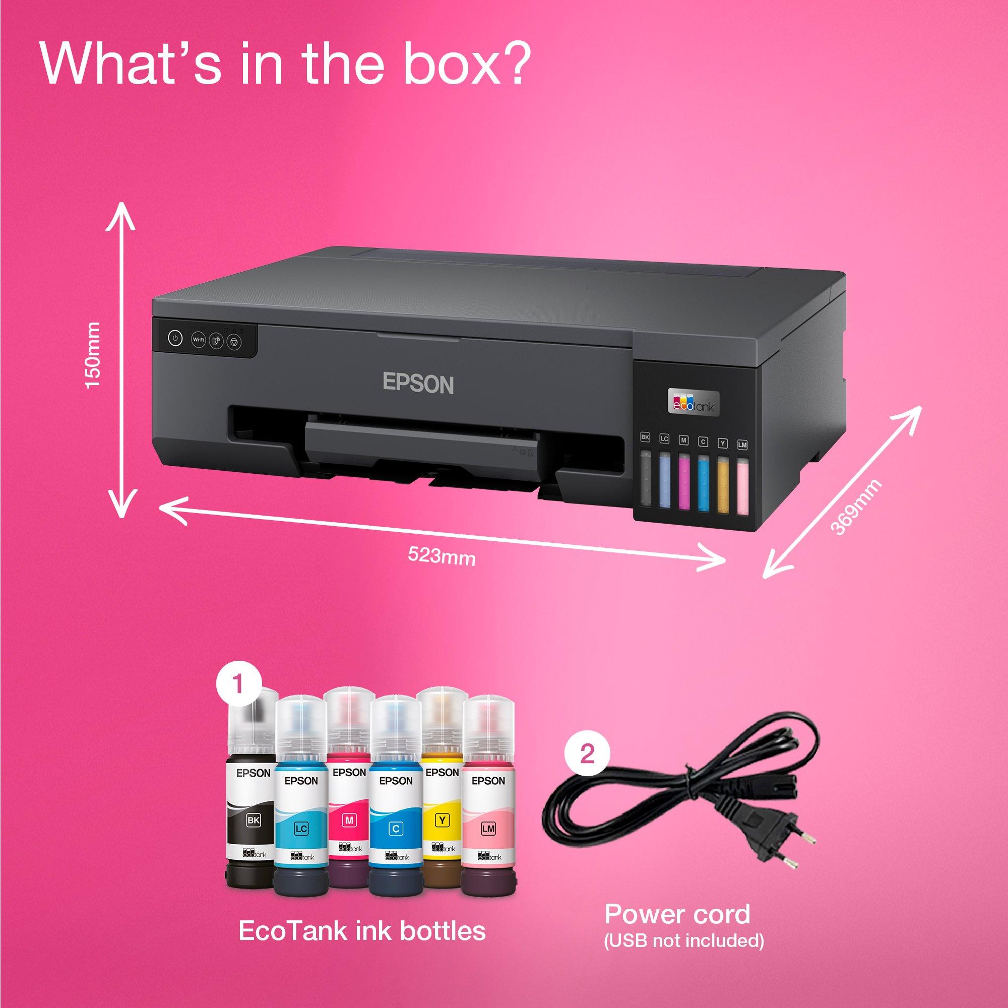 Epson L18050 whats in the box