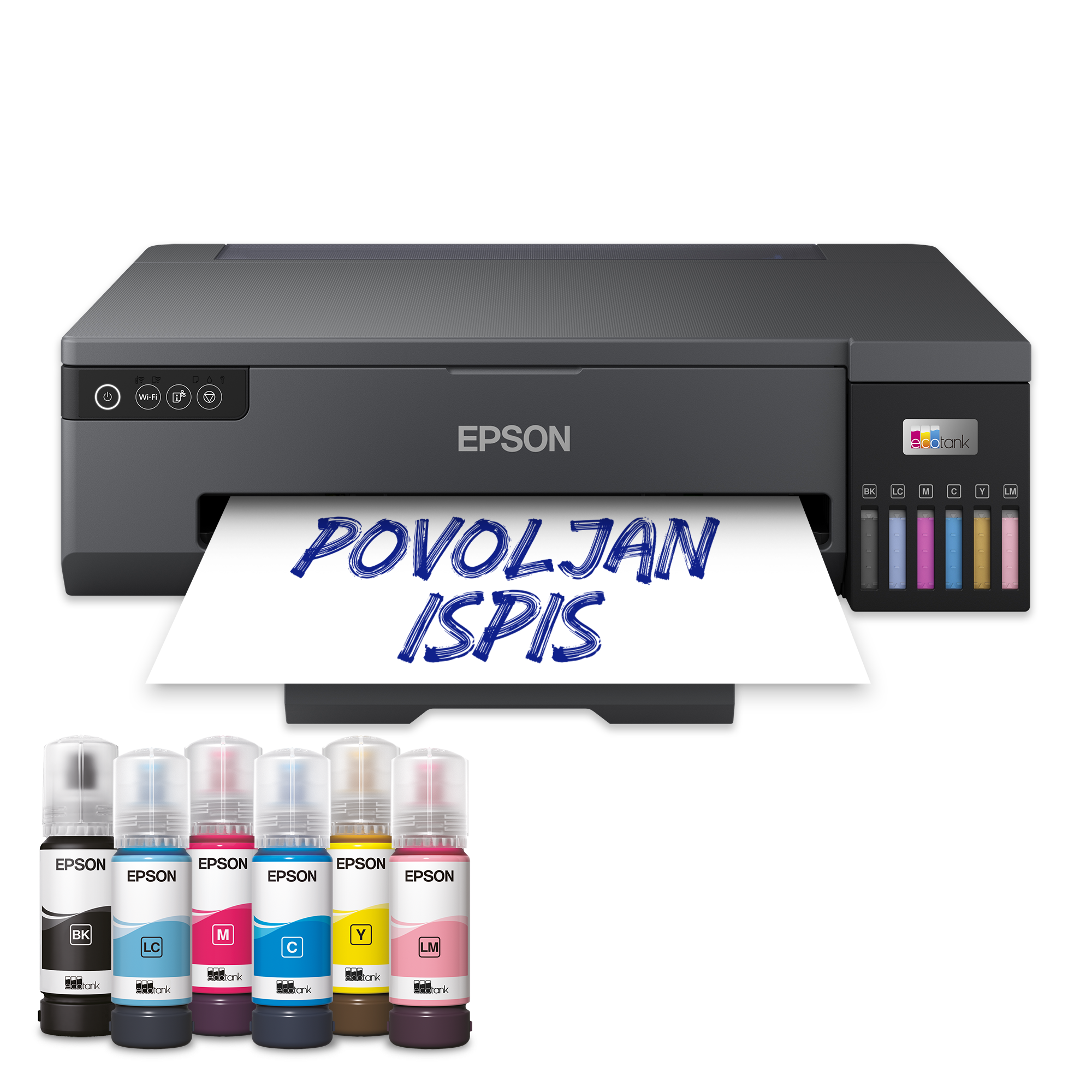 Foto pisač EcoTank L18050 za format A3+ s Wi-Fi vezom i spremnikom za tintu