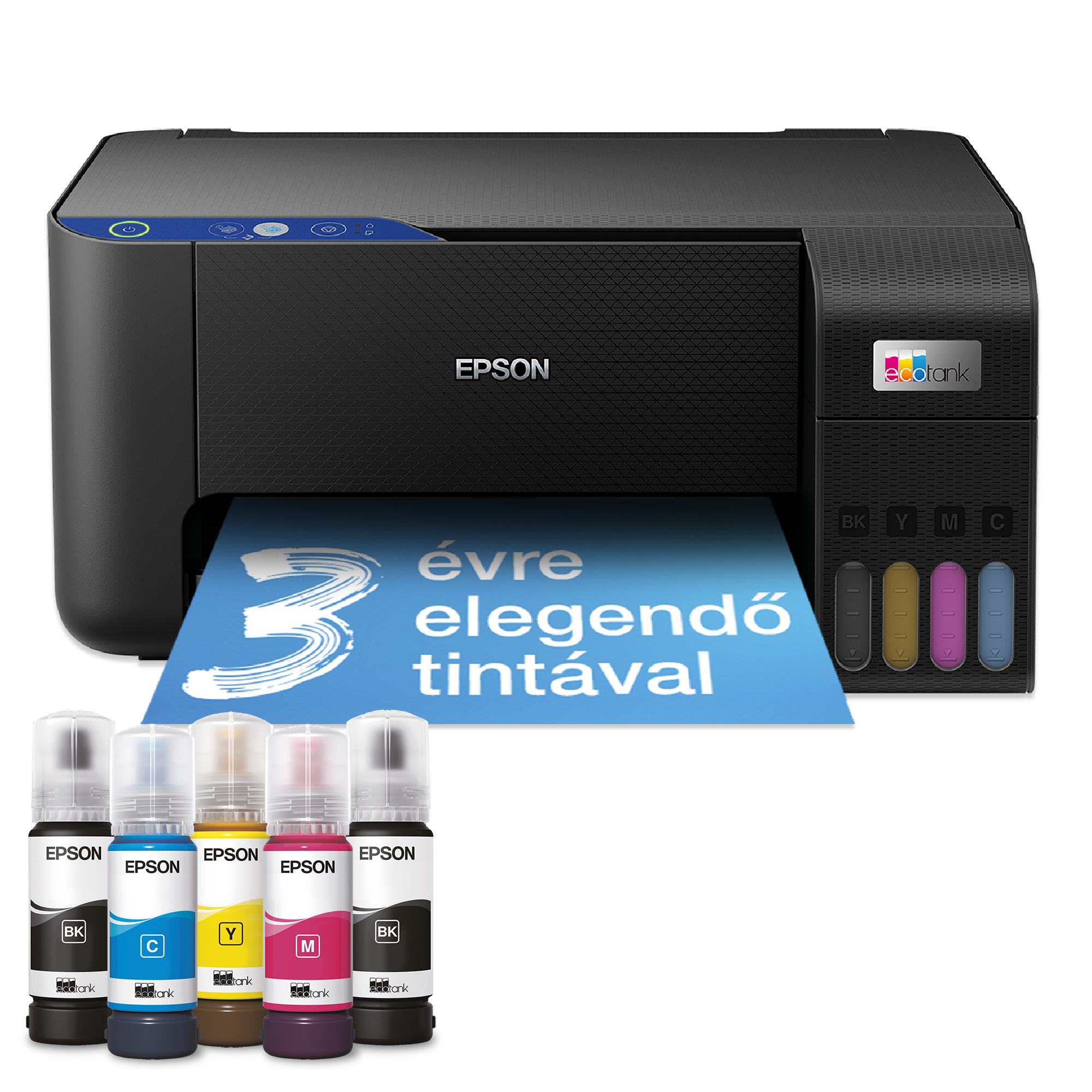 EcoTank L3211 többfunkciós, külső tintatartályos nyomtató, akár 3 évre elegendő tintával