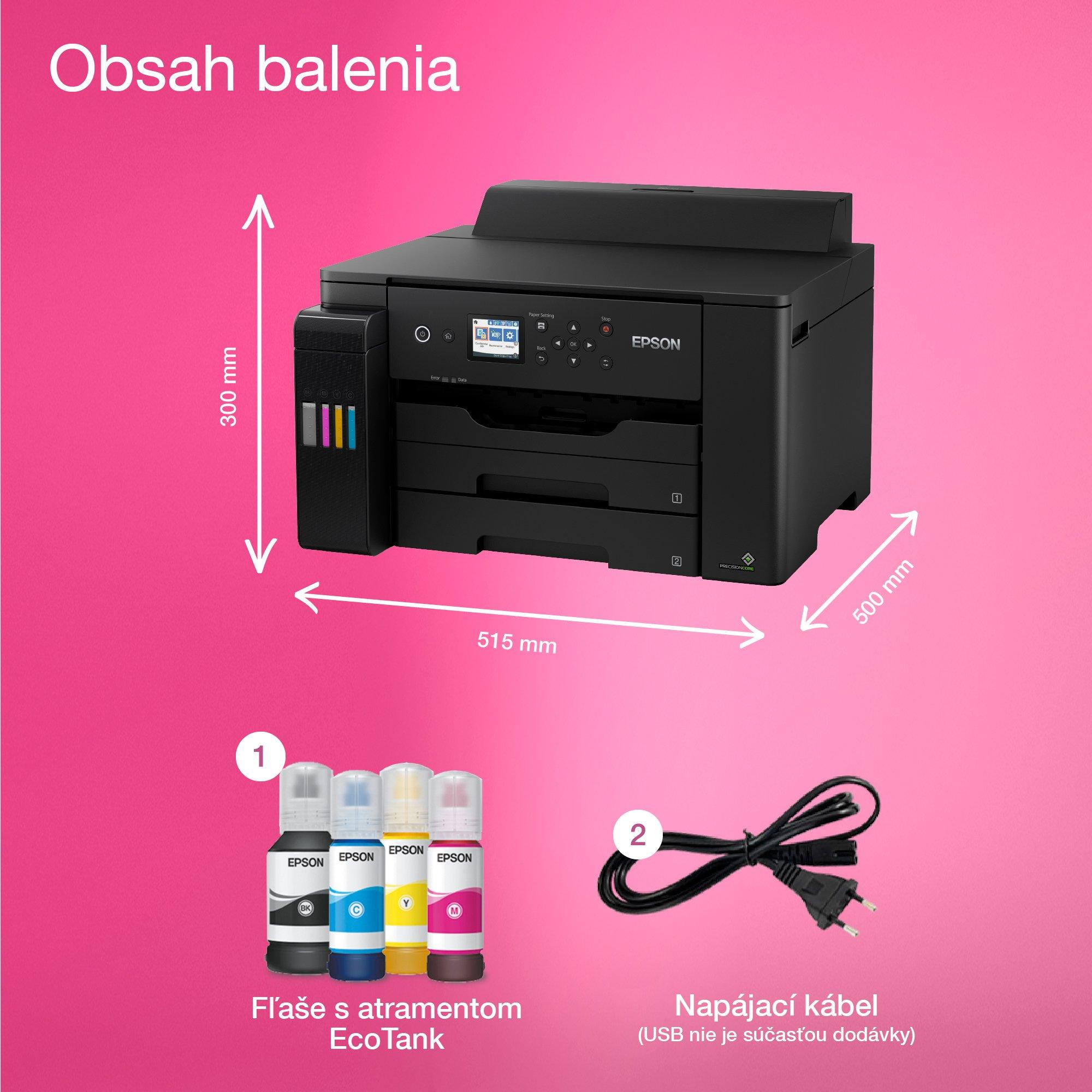 EcoTank L11160 whats in the box