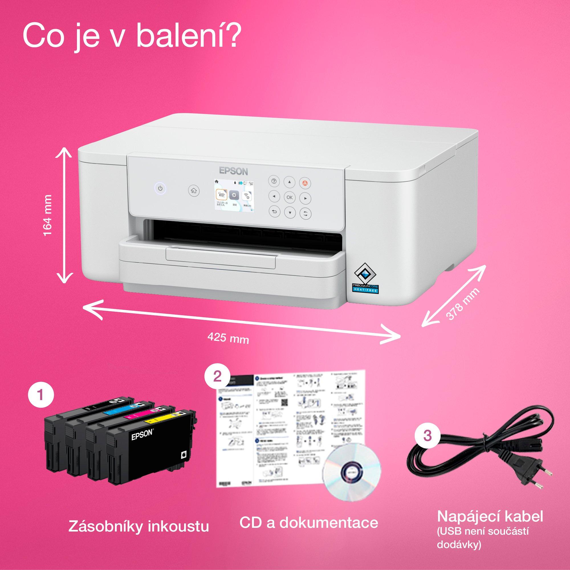 WorkForce Pro WF-C4310DW whats in the box