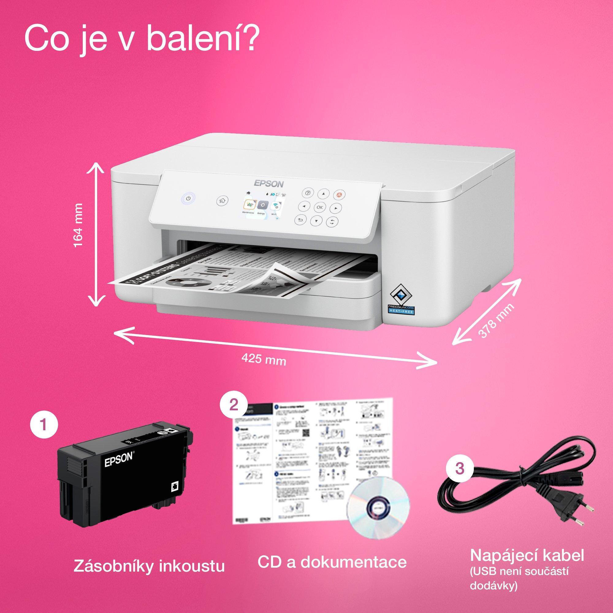 WorkForce Pro WF-M4119DW whats in the box