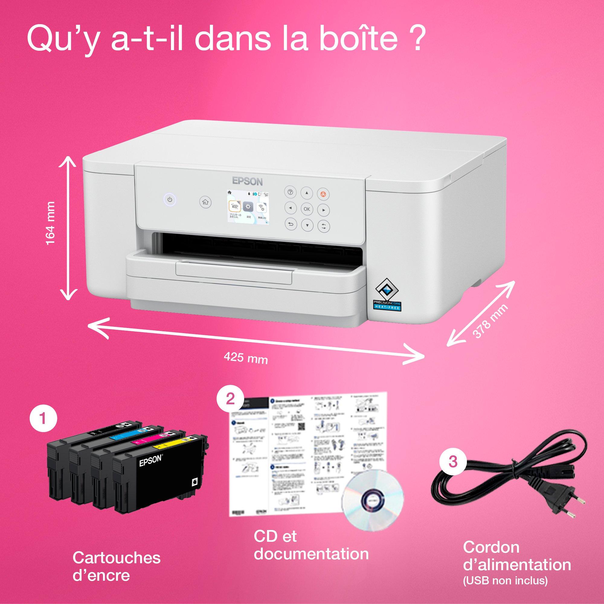 WorkForce Pro WF-C4310DW whats in the box