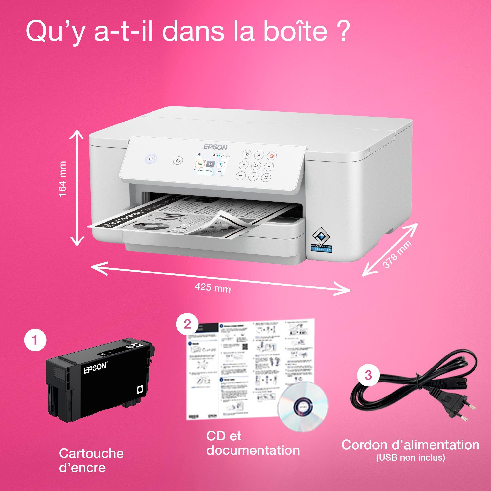 WorkForce Pro WF-M4119DW whats in the box