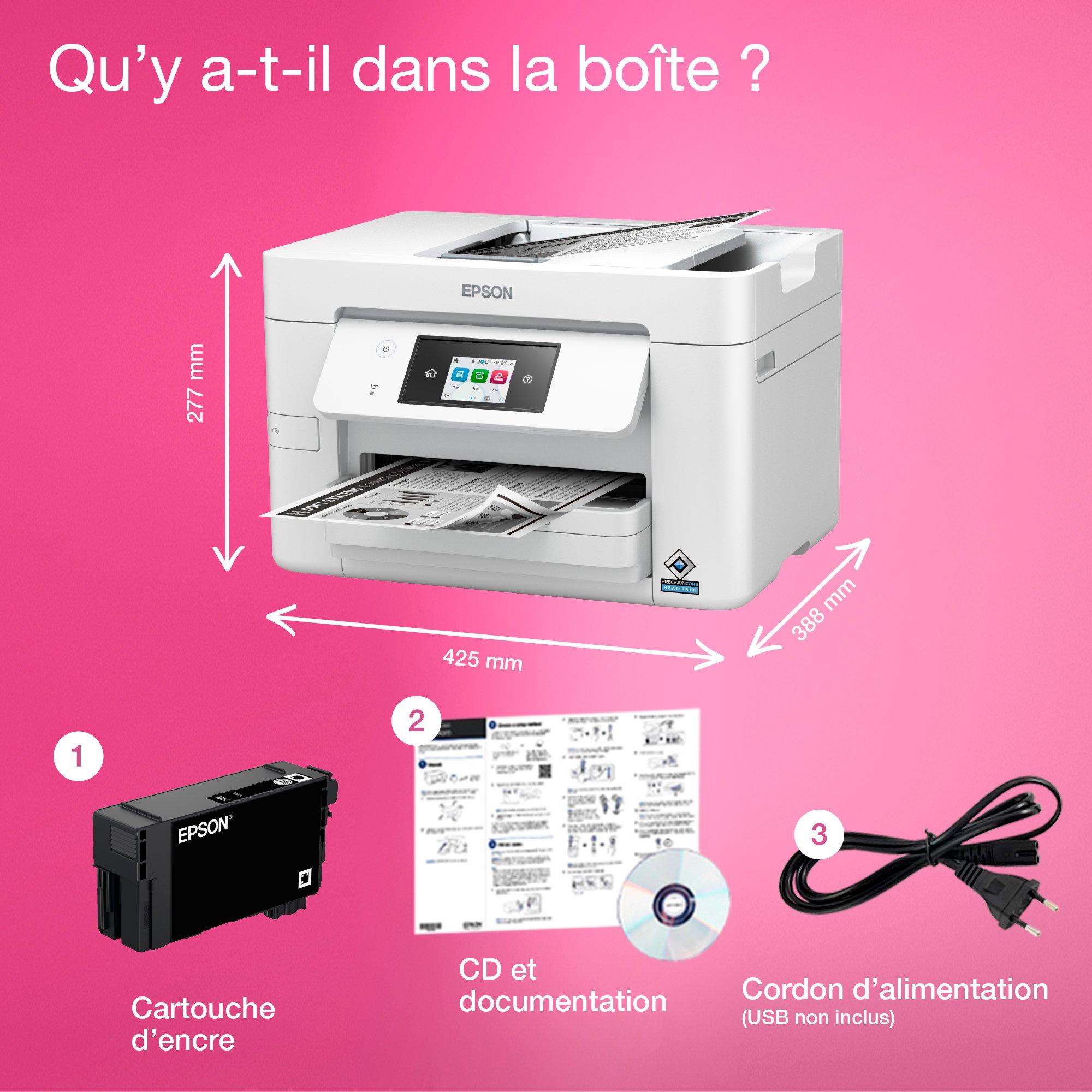WorkForce Pro WF-M4619DWF whats in the box