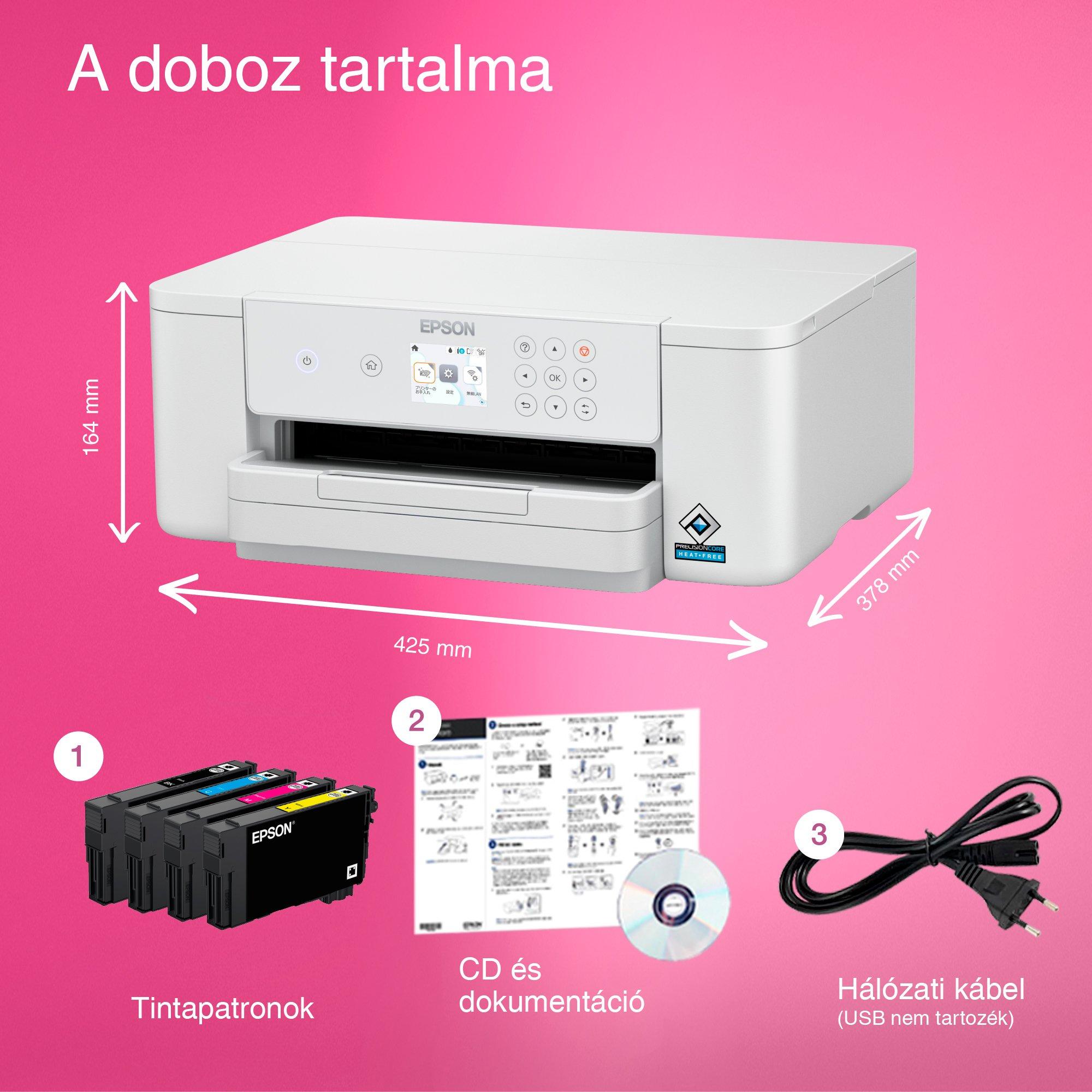 WorkForce Pro WF-C4310DW whats in the box