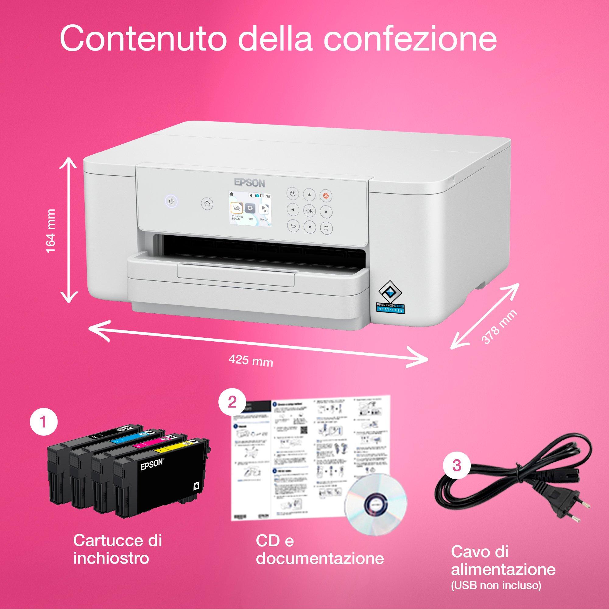 WorkForce Pro WF-C4310DW whats in the box