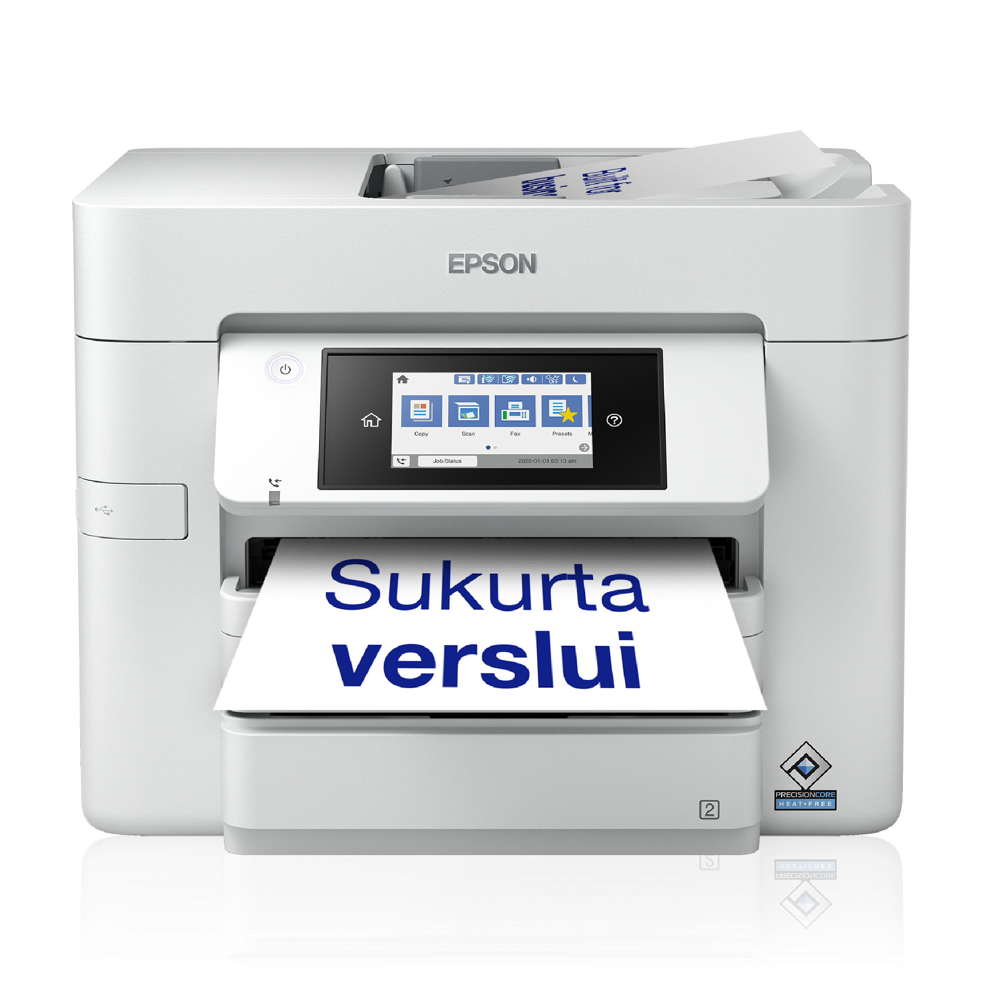 WorkForce Pro WF-C4810DTWF Printer | Mikroverslas | Rašaliniai