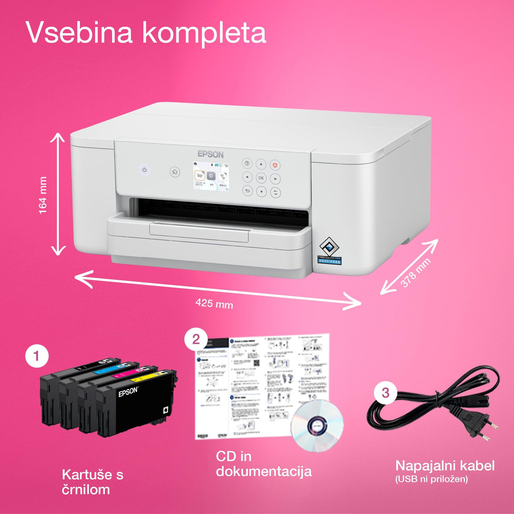 WorkForce Pro WF-C4310DW whats in the box