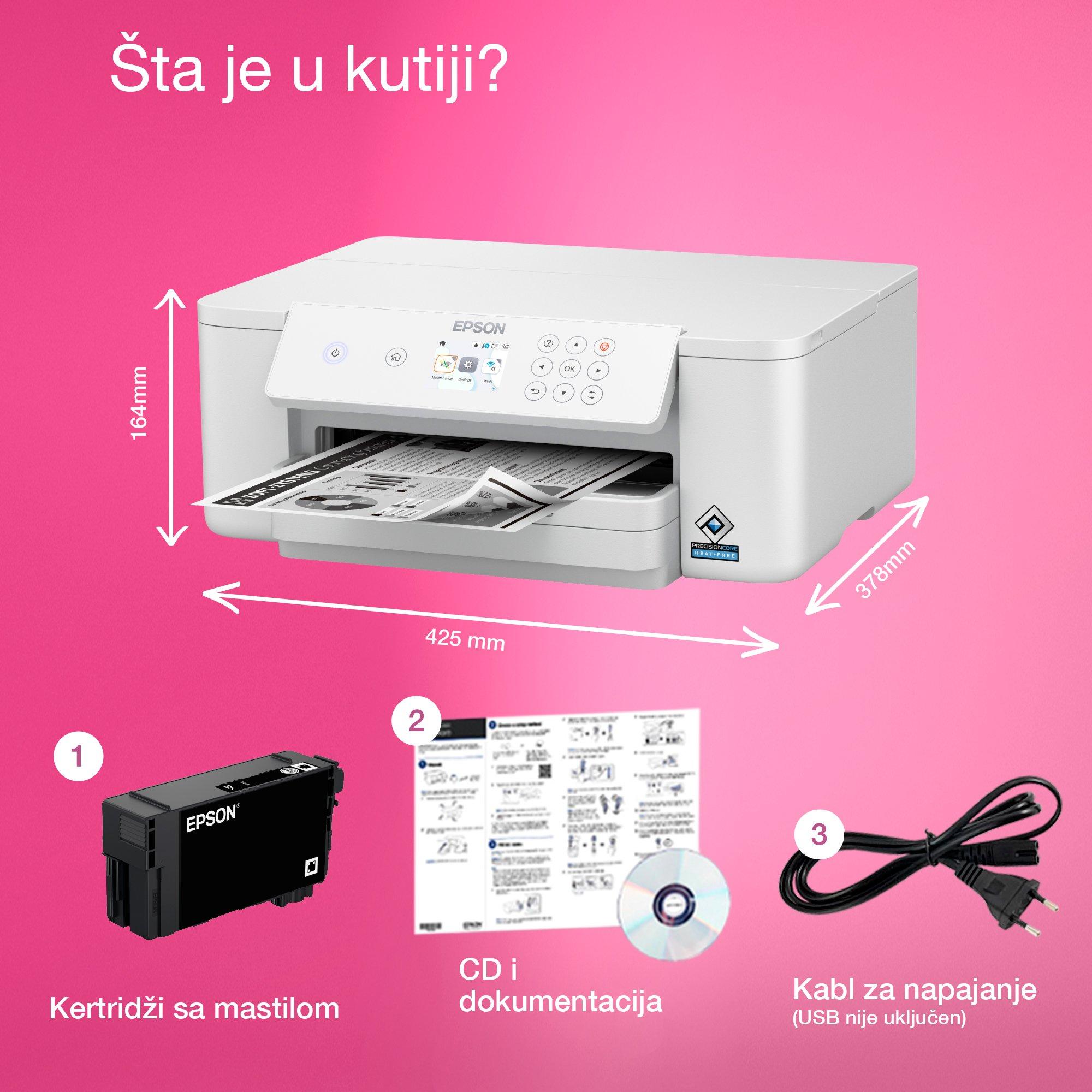 WorkForce Pro WF-M4119DW whats in the box