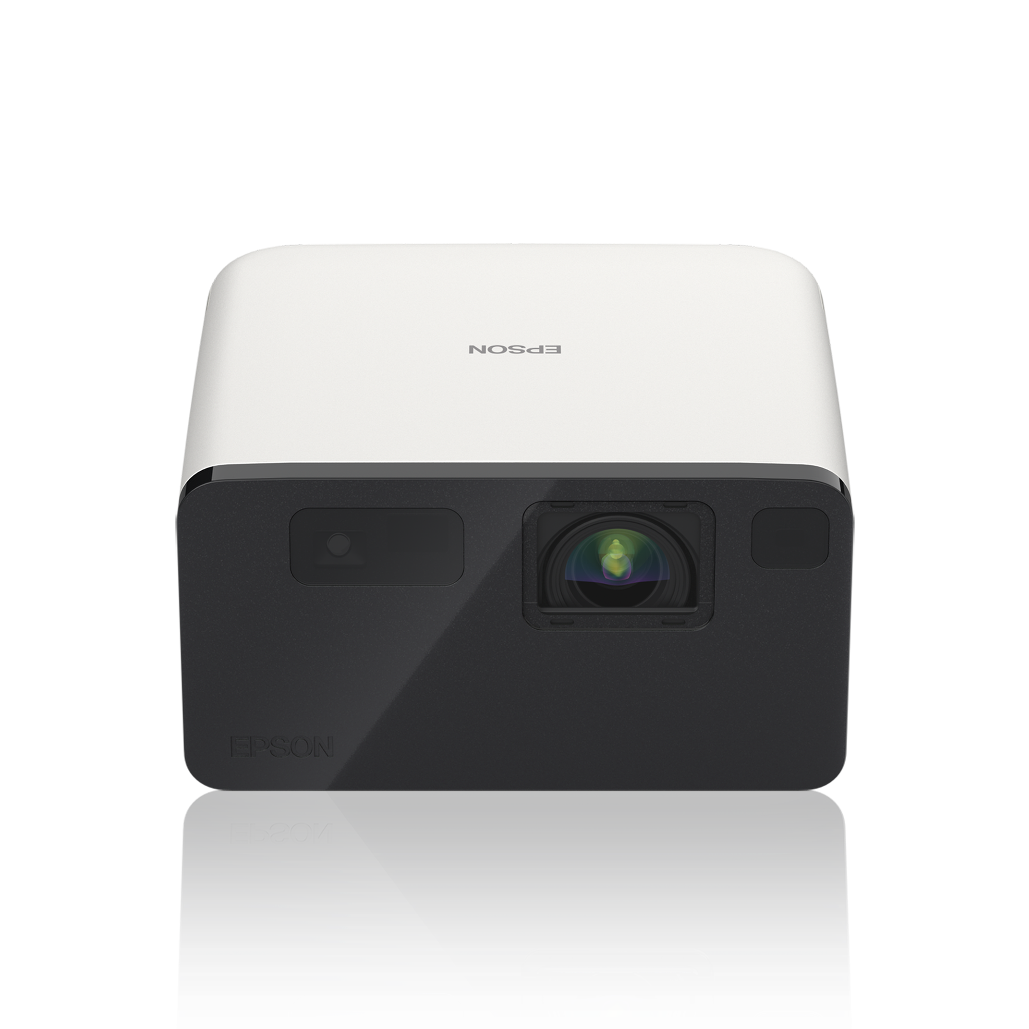 Epson EF-21W, videoproiettore laser compatto, 1.000 lumen, visualizzazione fino a 150 pollici, Google TV™ e altoparlante Bluetooth, portatile