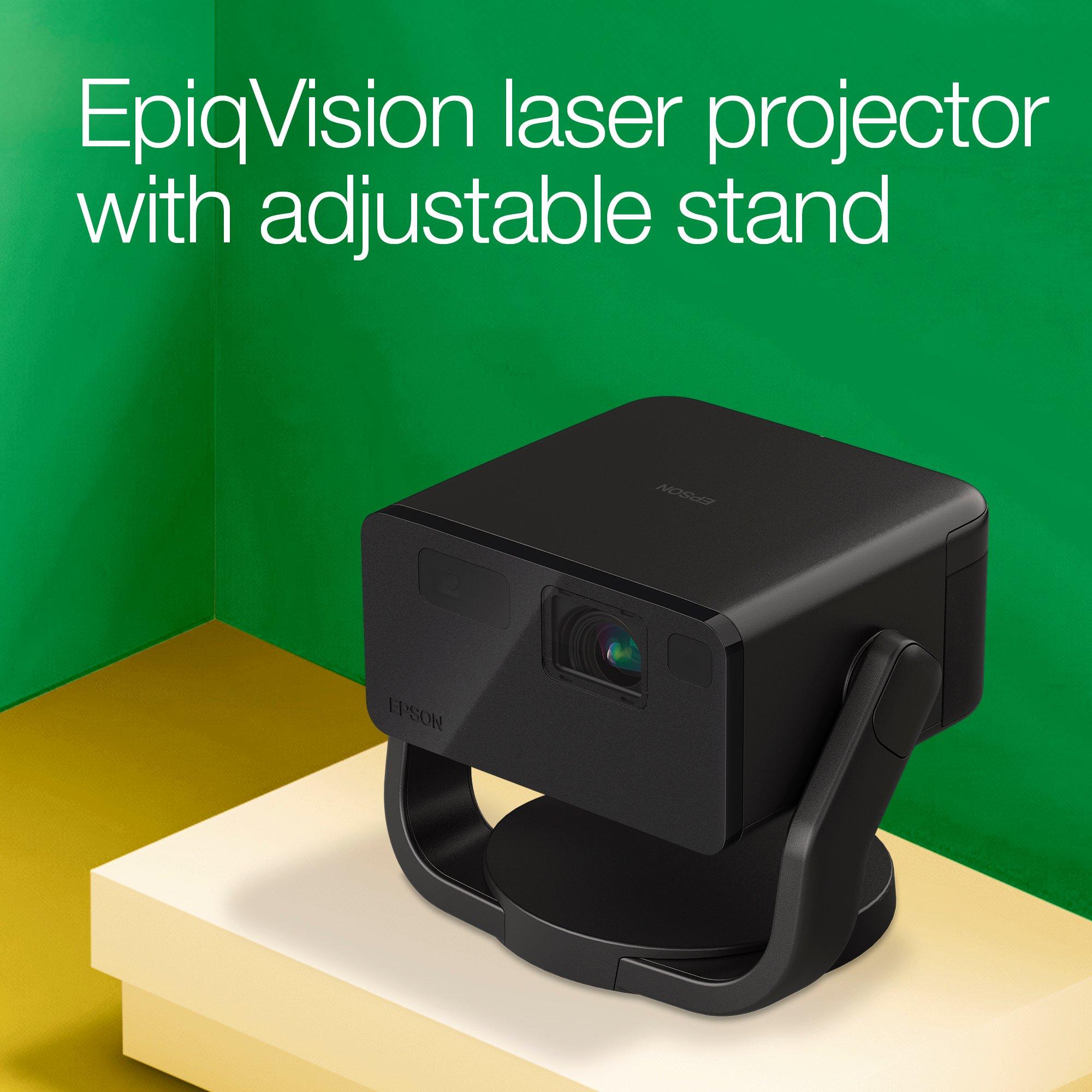 Epson EF-22B, Mini Laser Projector, 1,000 Lumens, Up To 150