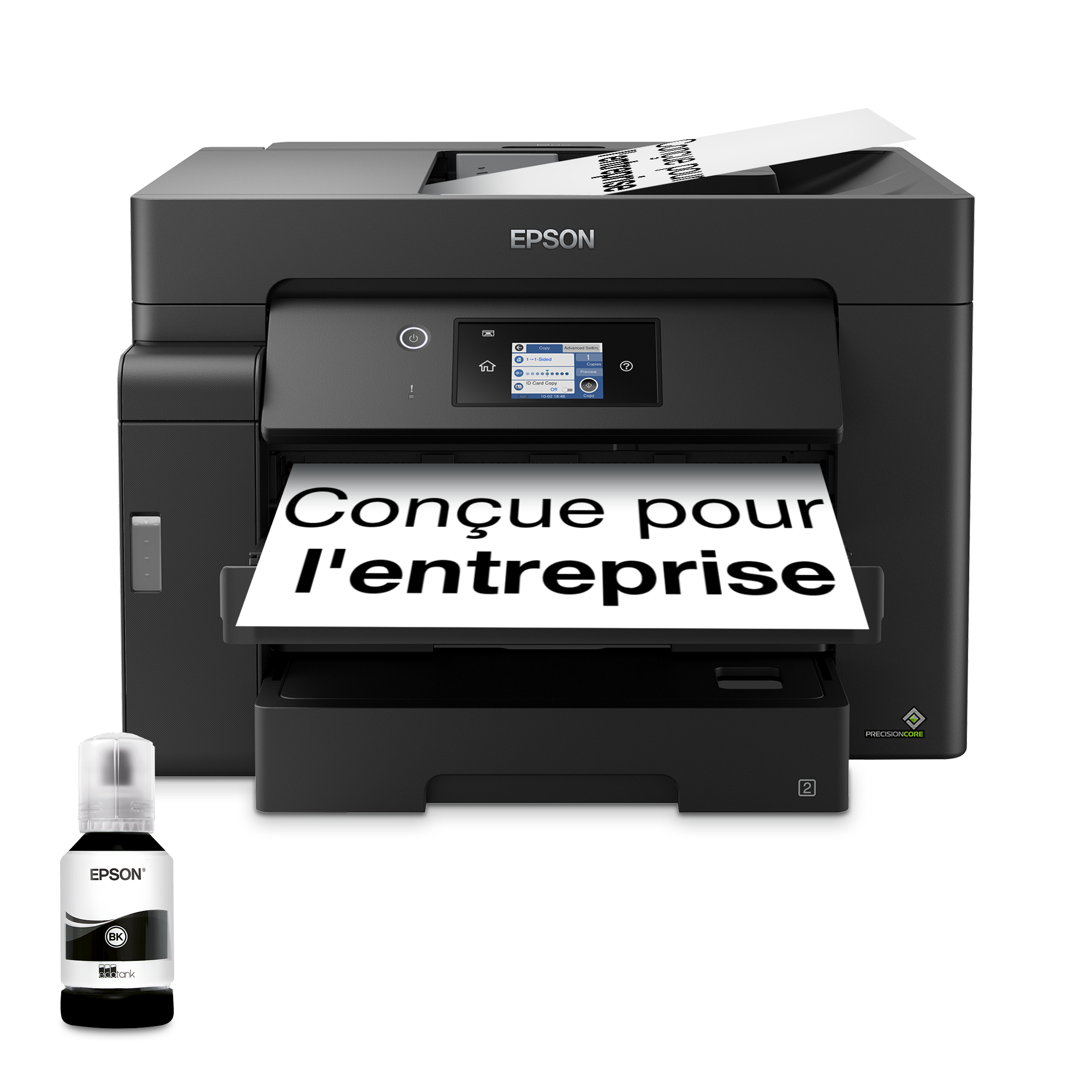 Imprimante multifonction A3 EcoTank monochrome ETM16600 avec WiFi — free download