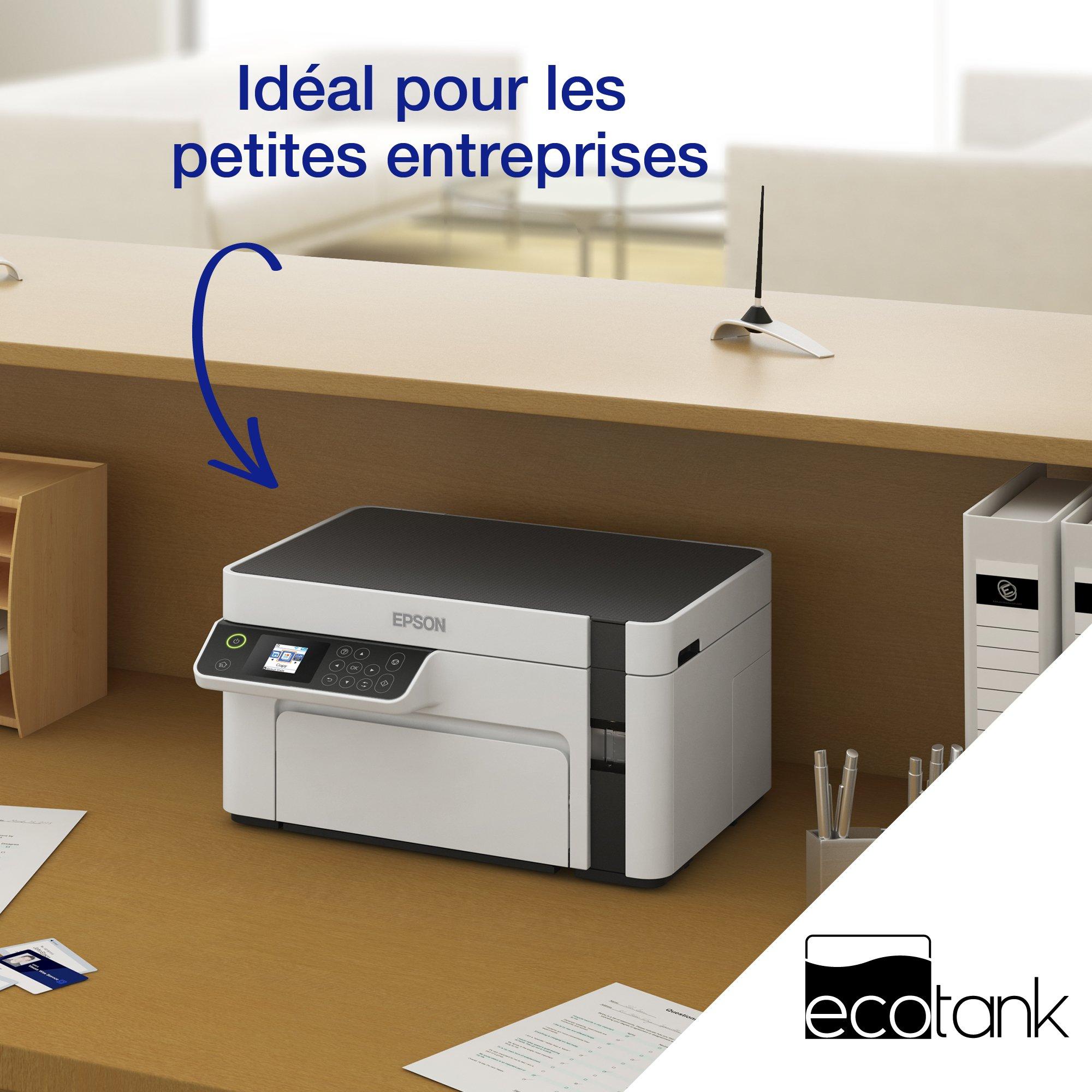 Imprimante multifonction monochrome A4 EcoTank ET-M2120 avec réservoir  d'encre et Wi-Fi | Grand public | Imprimantes jet d'encre | Imprimantes |  Produits | Epson France