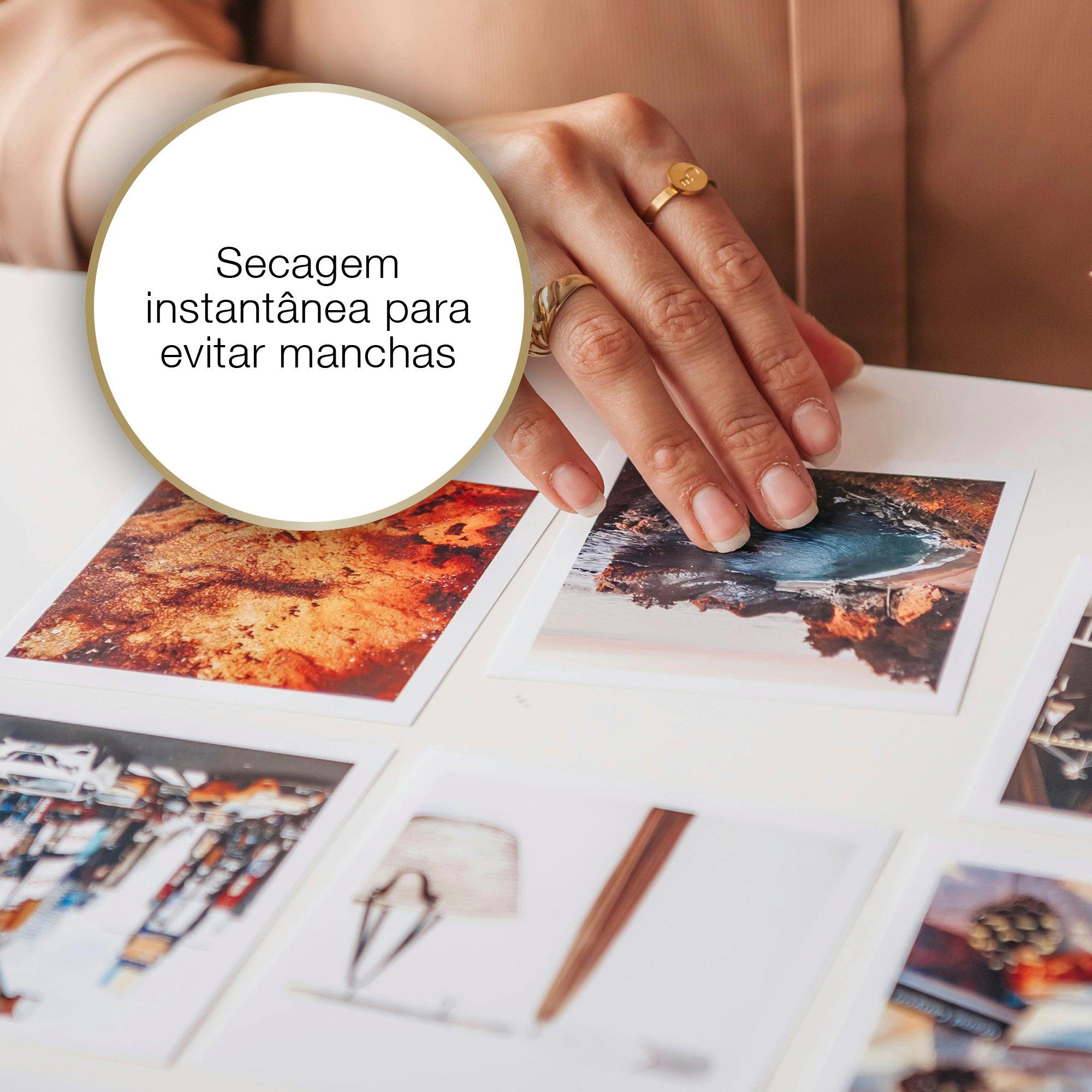 Papel Fotográfico ZBEIVAN - 100 Folhas Brilhante 200gsm Para Impressora