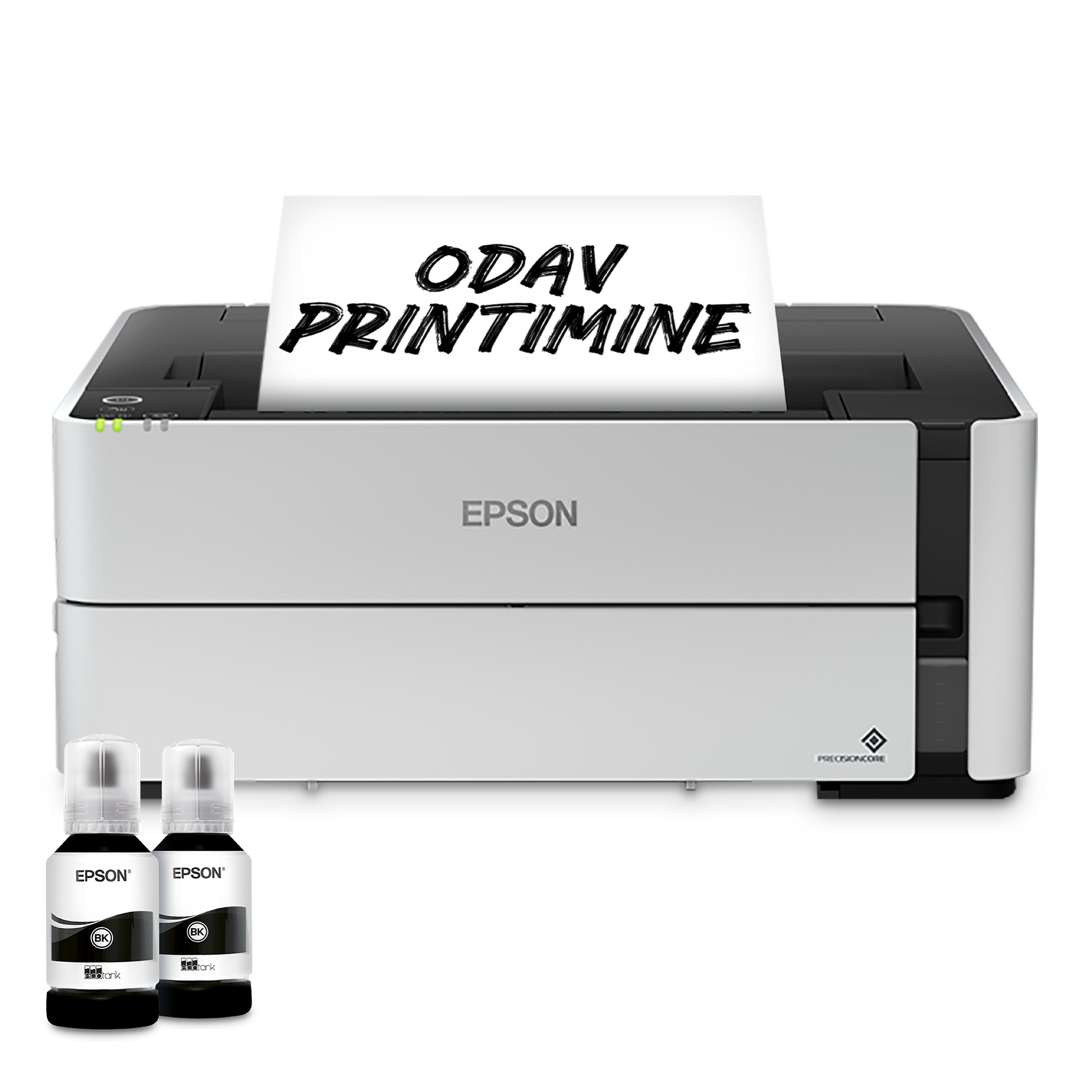 EcoTank M1170 A4 mustvalge Wi-Fi tindimahutiga printer