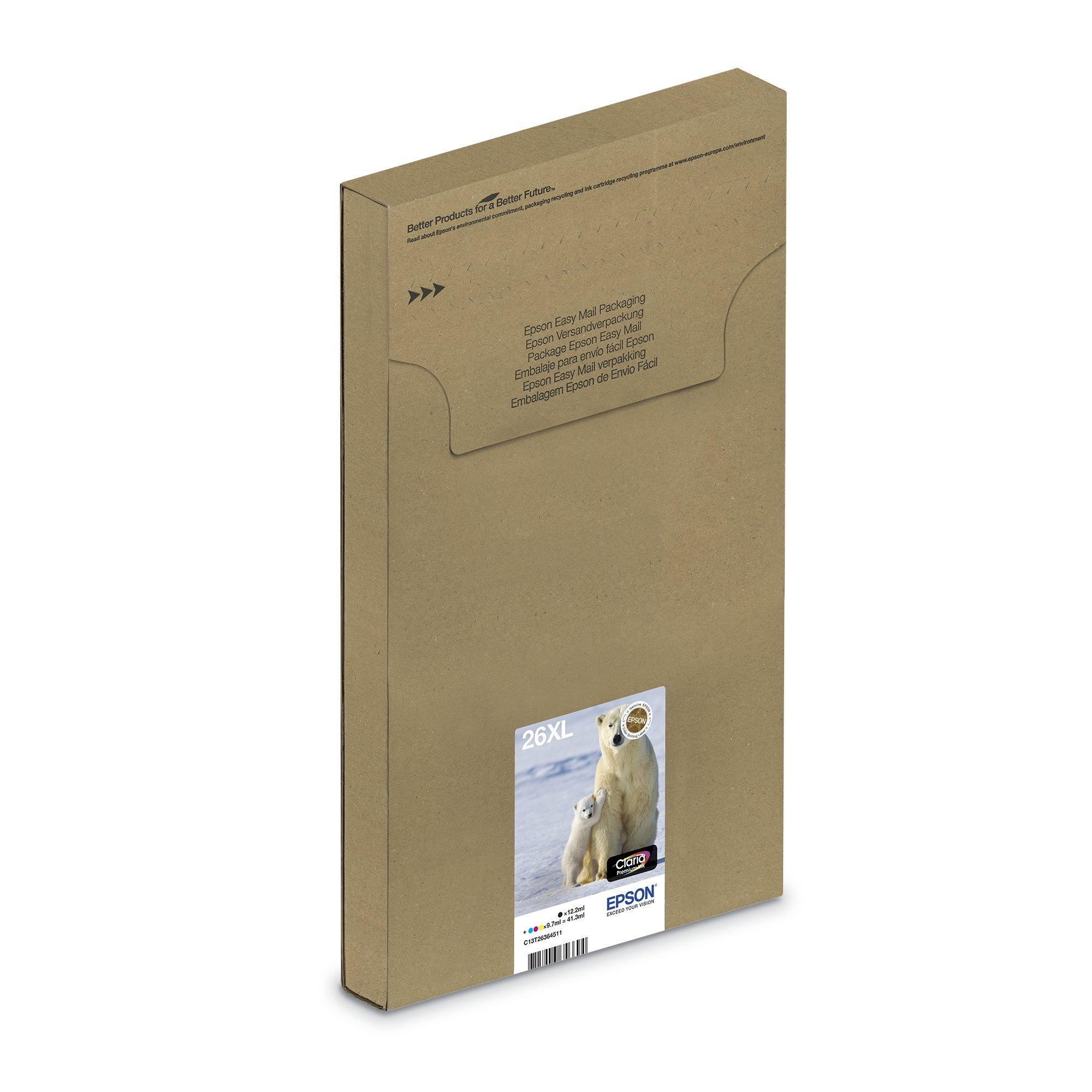 Multipack 4-colours 26XL EasyMail