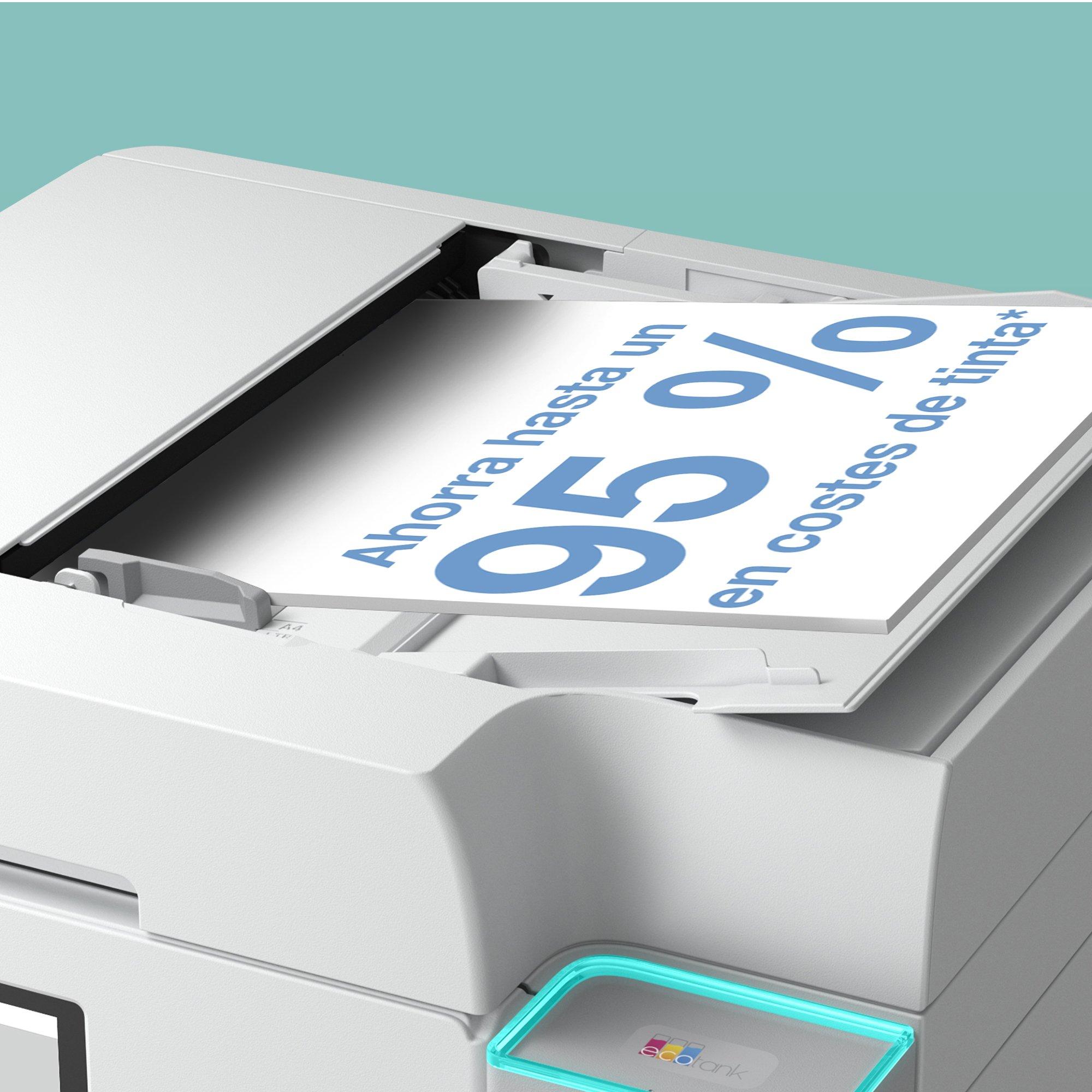 Impresora multifunción EcoTank ET-4956 White A4 con depósito de