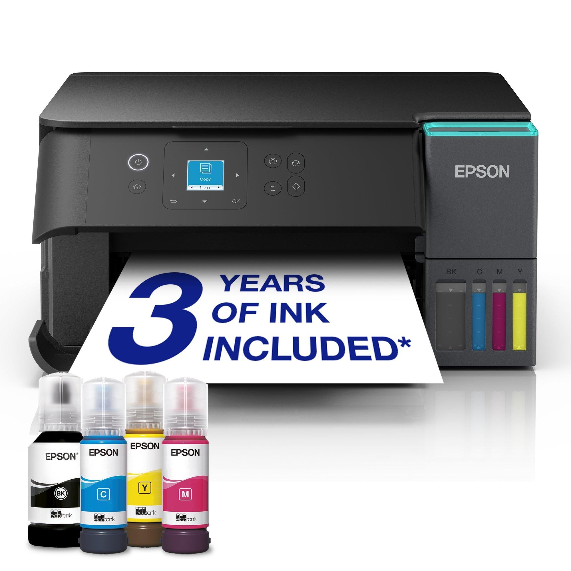 EcoTank L4360 A4 Multifunction Wi-Fi Ink Tank Printer, With Up To 3 Years Of Ink Included
