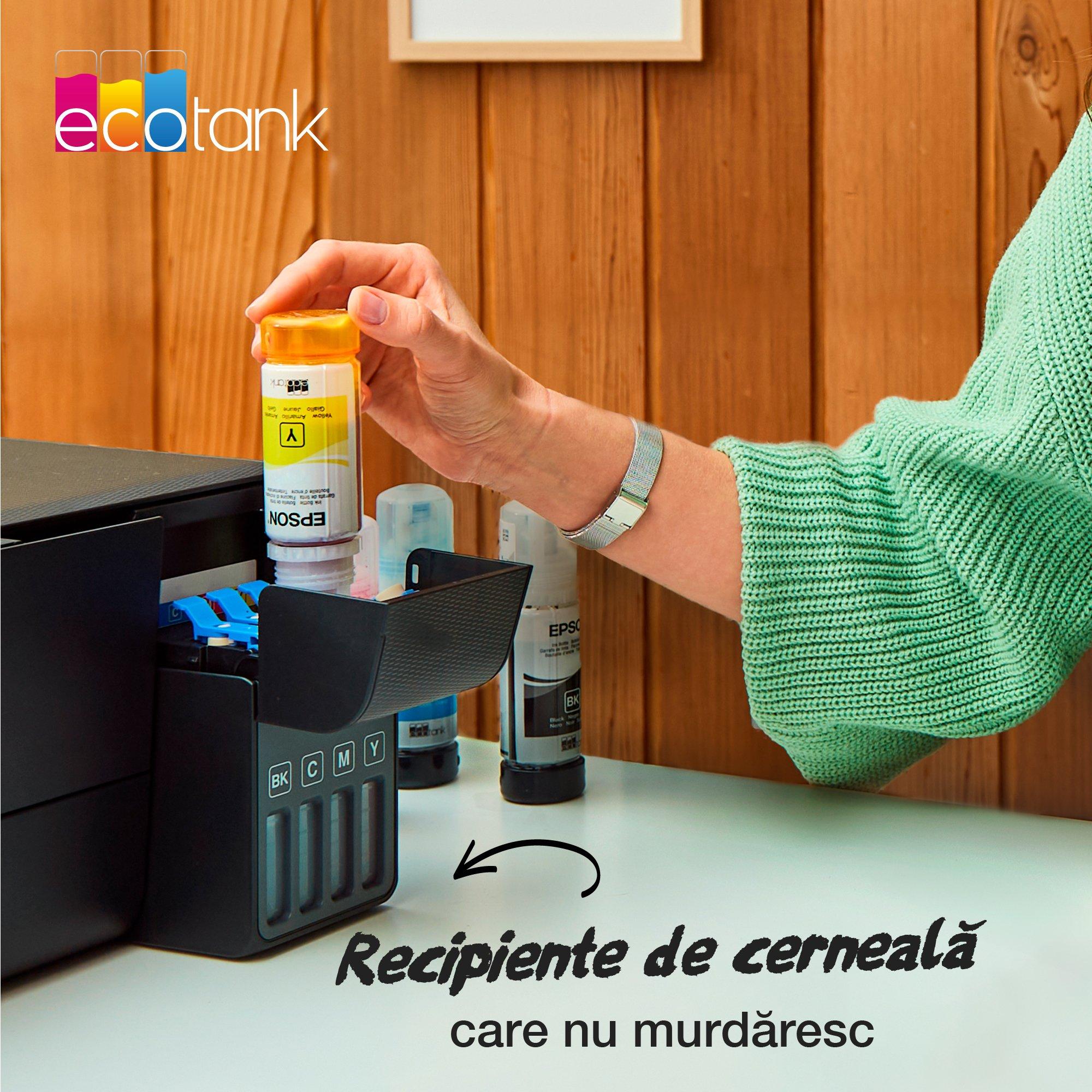 115 EcoTank Cyan ink bottle | Consumabile Imprimante | Cerneală