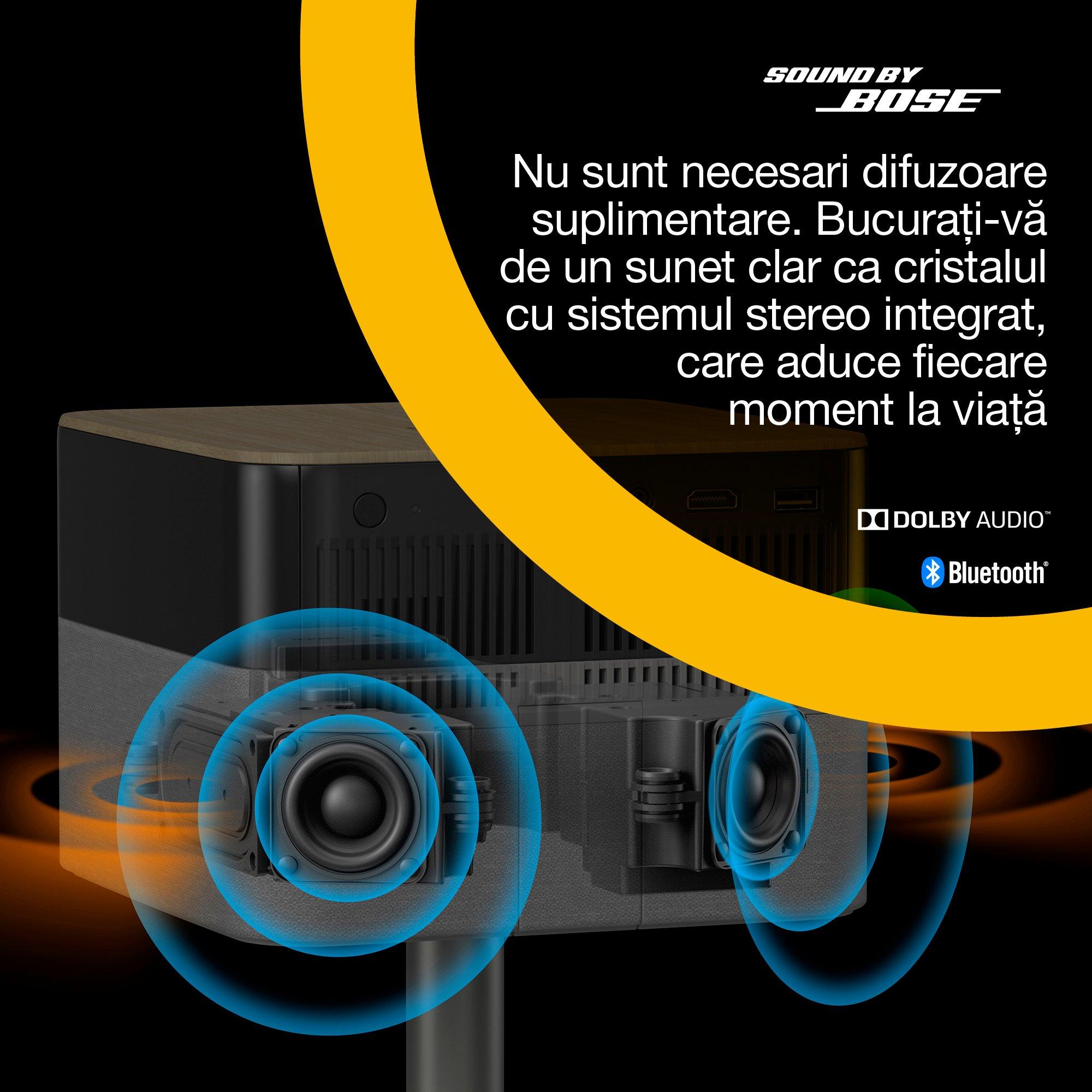 Epson Lifestudio Flex Plus EF-72 Stejar, proiector inteligent