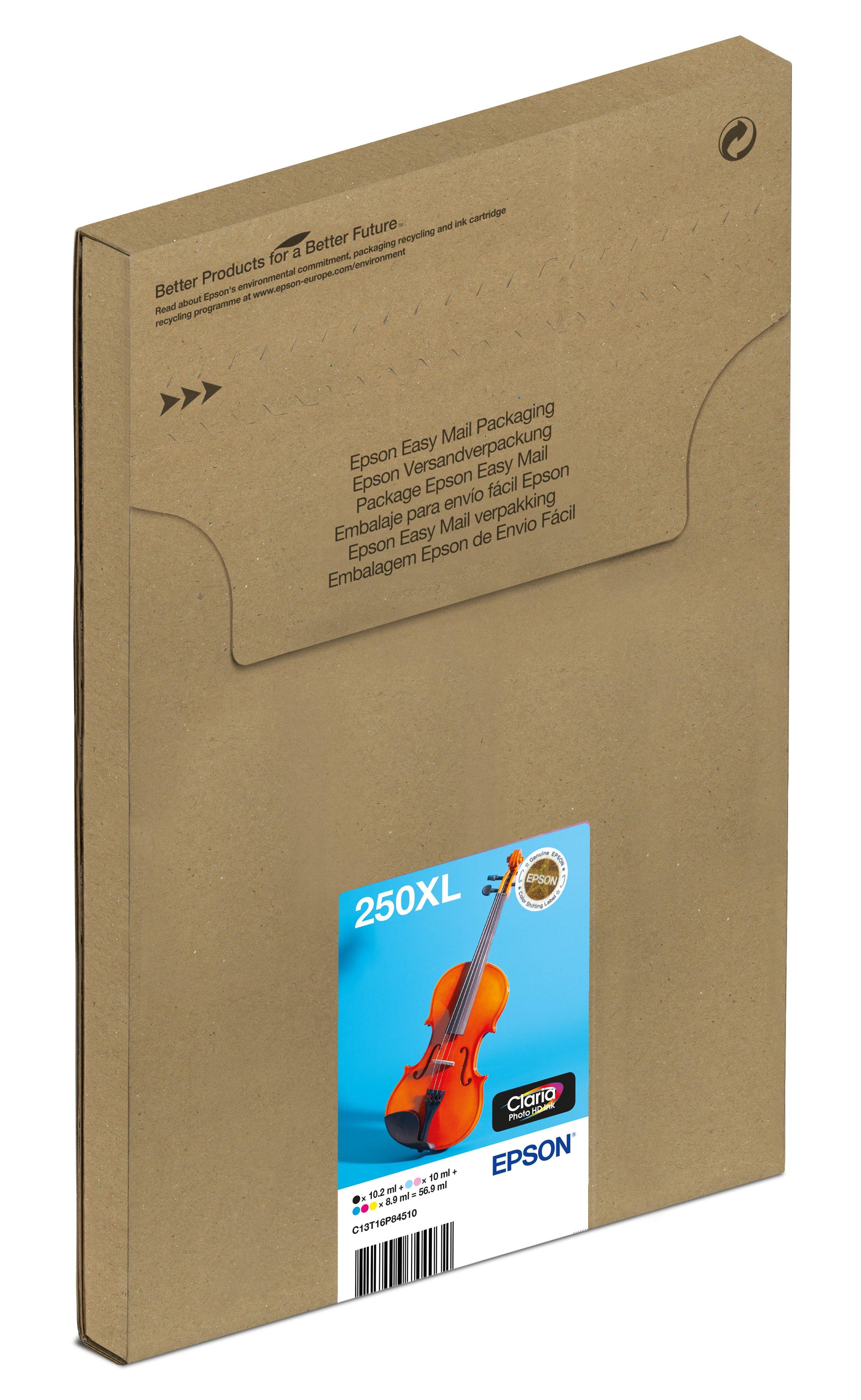 Multipack 6-colours 250XL Violin Claria Photo HD Ink