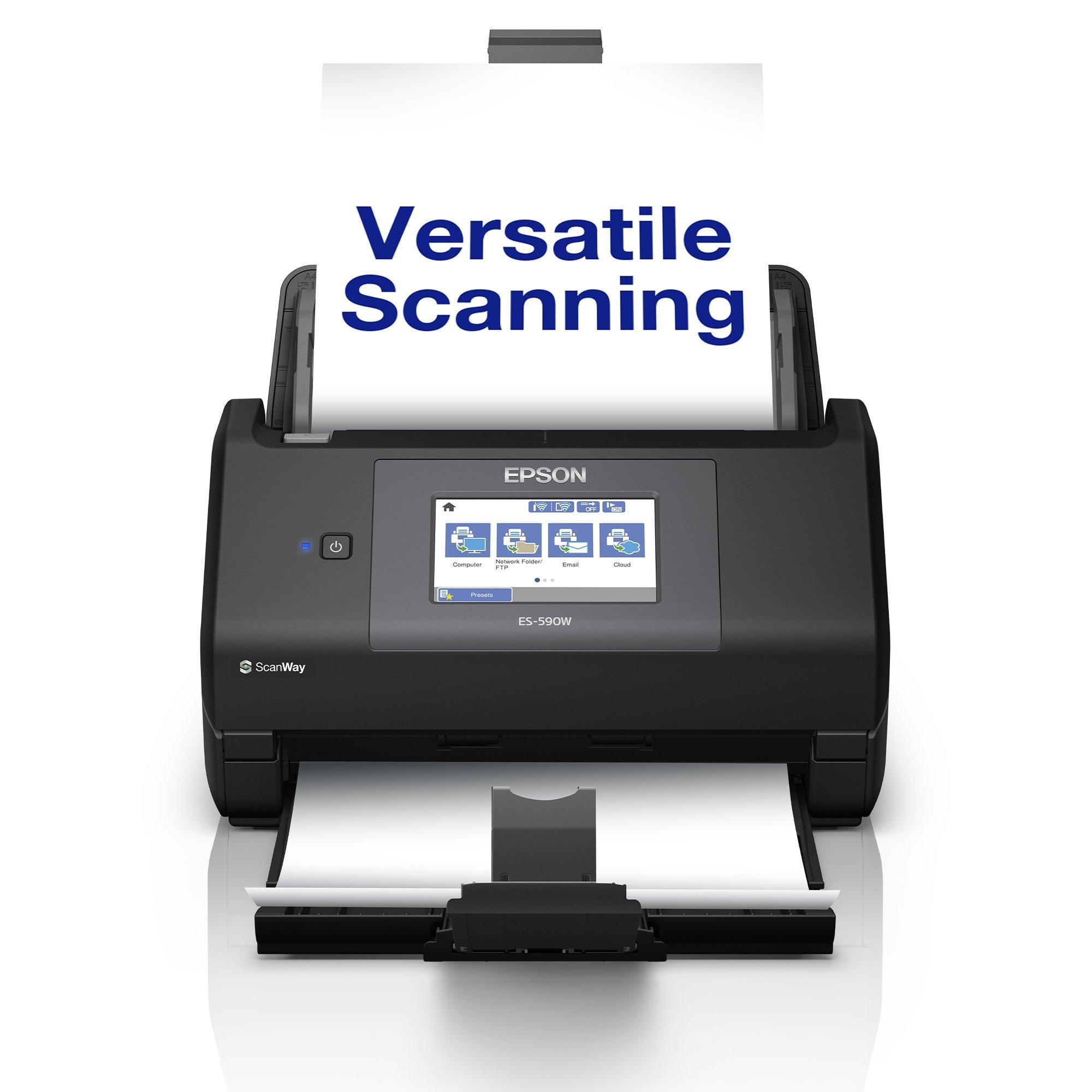 WorkForce ES-590W A4 auto-duplex scanner