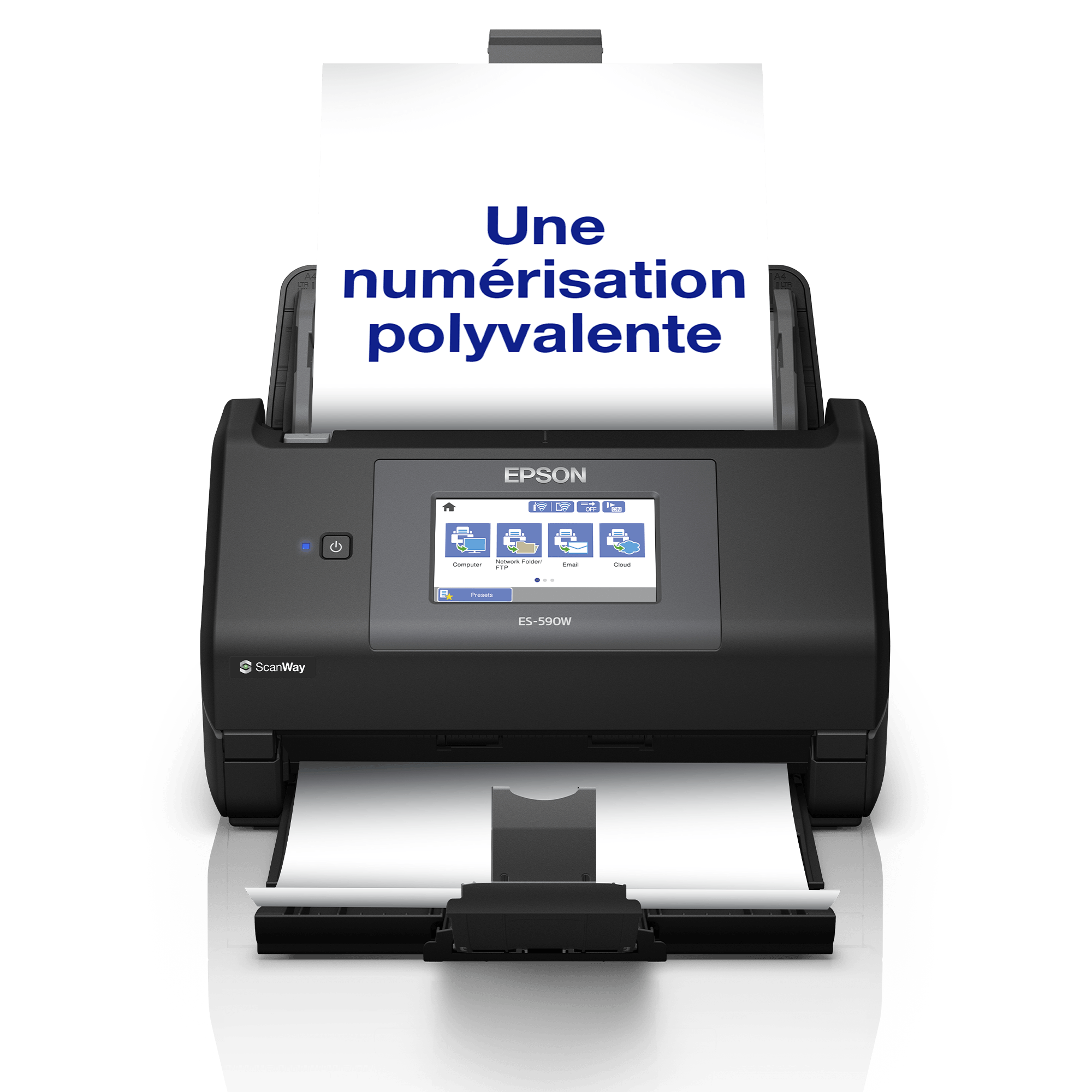 Scanner recto verso automatique A4 ES-590W WorkForce