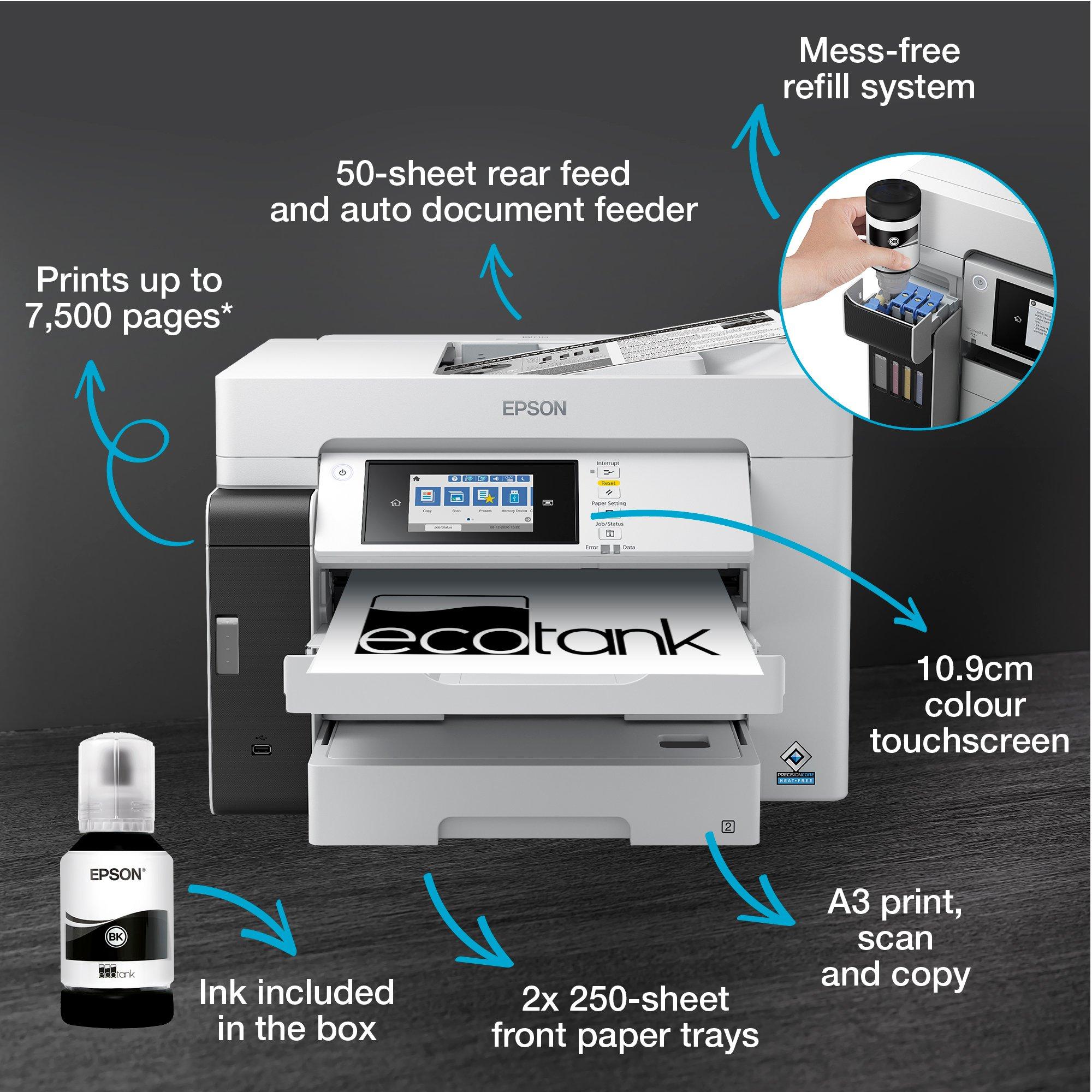 EcoTank Pro M15180 | Business Inkjet | Inkjet Printers | Printers