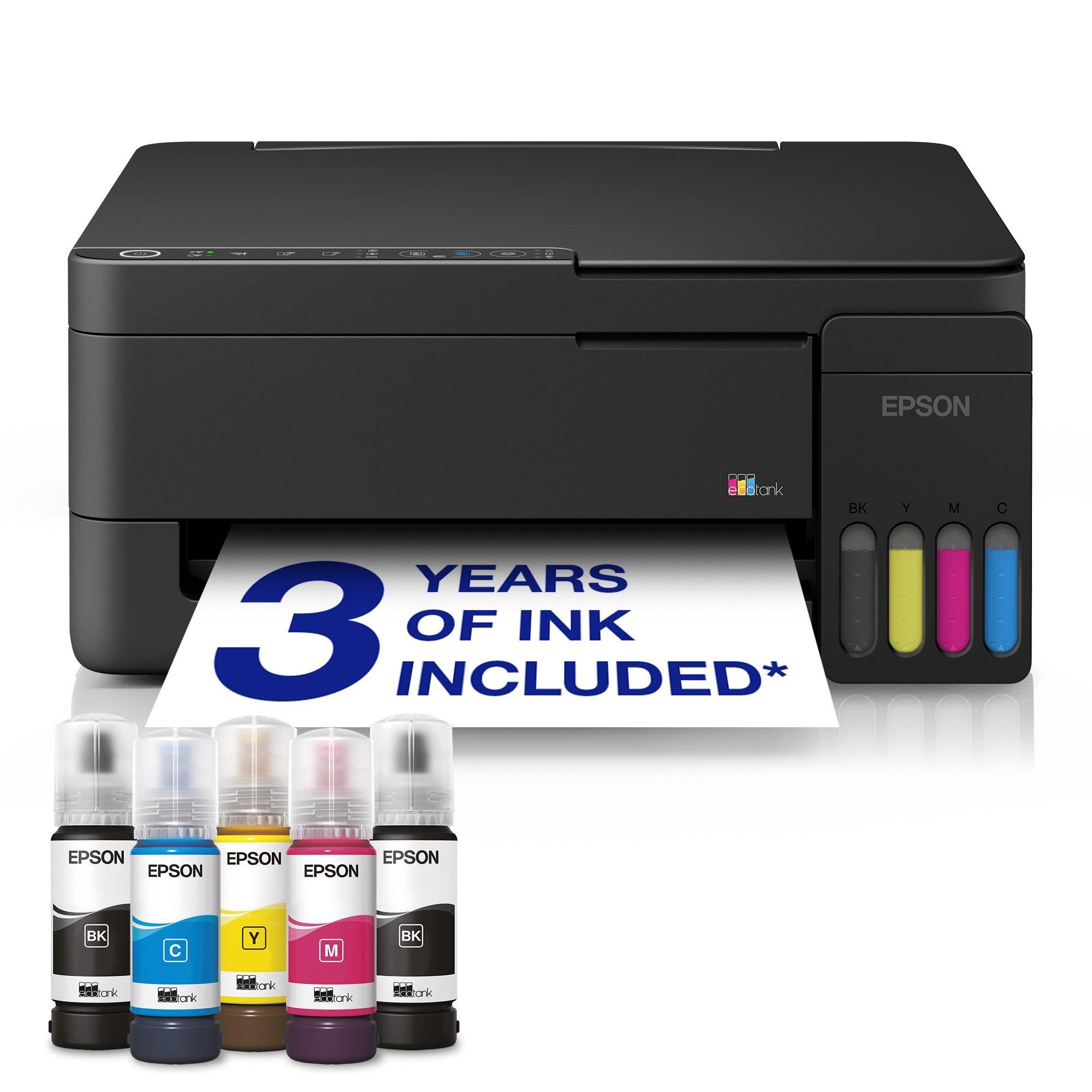 EcoTank L3351 A4 Multifunction Wi-Fi & AirPrint Ink Tank Printer With Up To 3 Years Of Ink Included