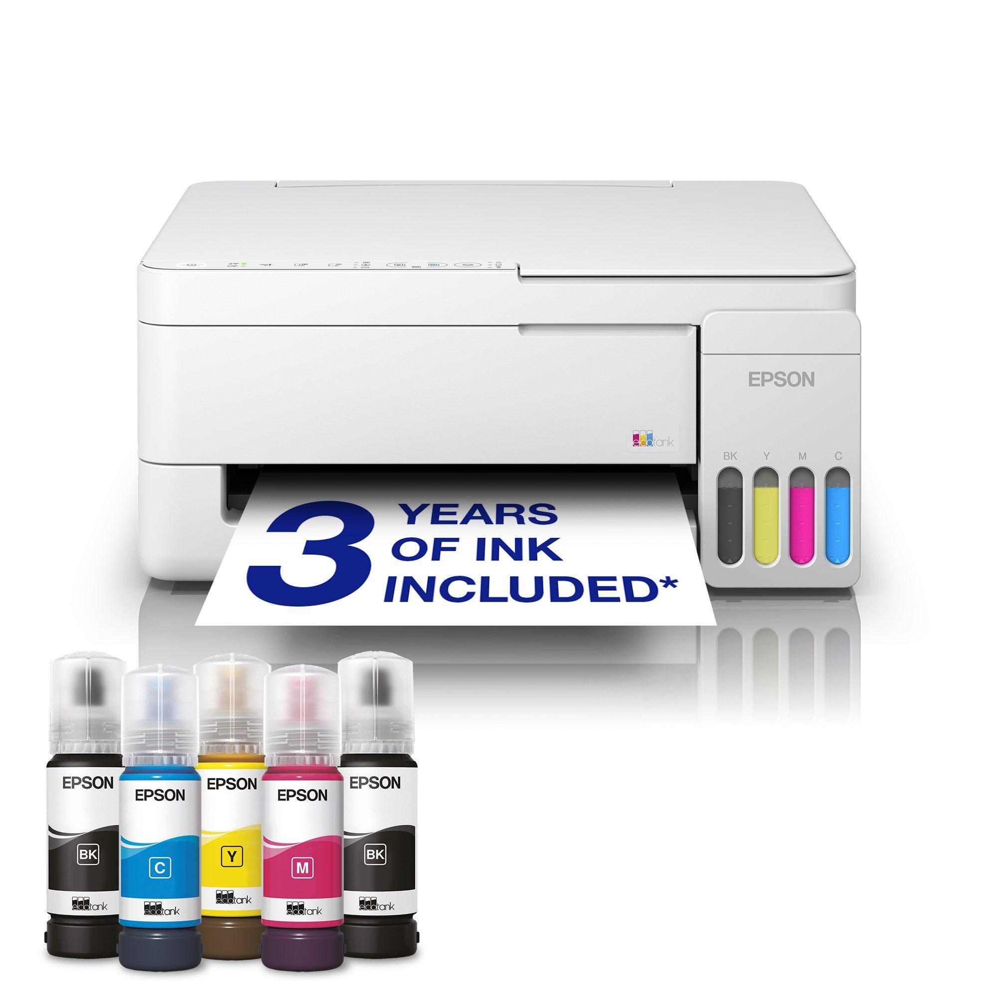 EcoTank L3356 A4 Multifunction Wi-Fi & AirPrint Ink Tank Printer With Up To 3 Years Of Ink Included