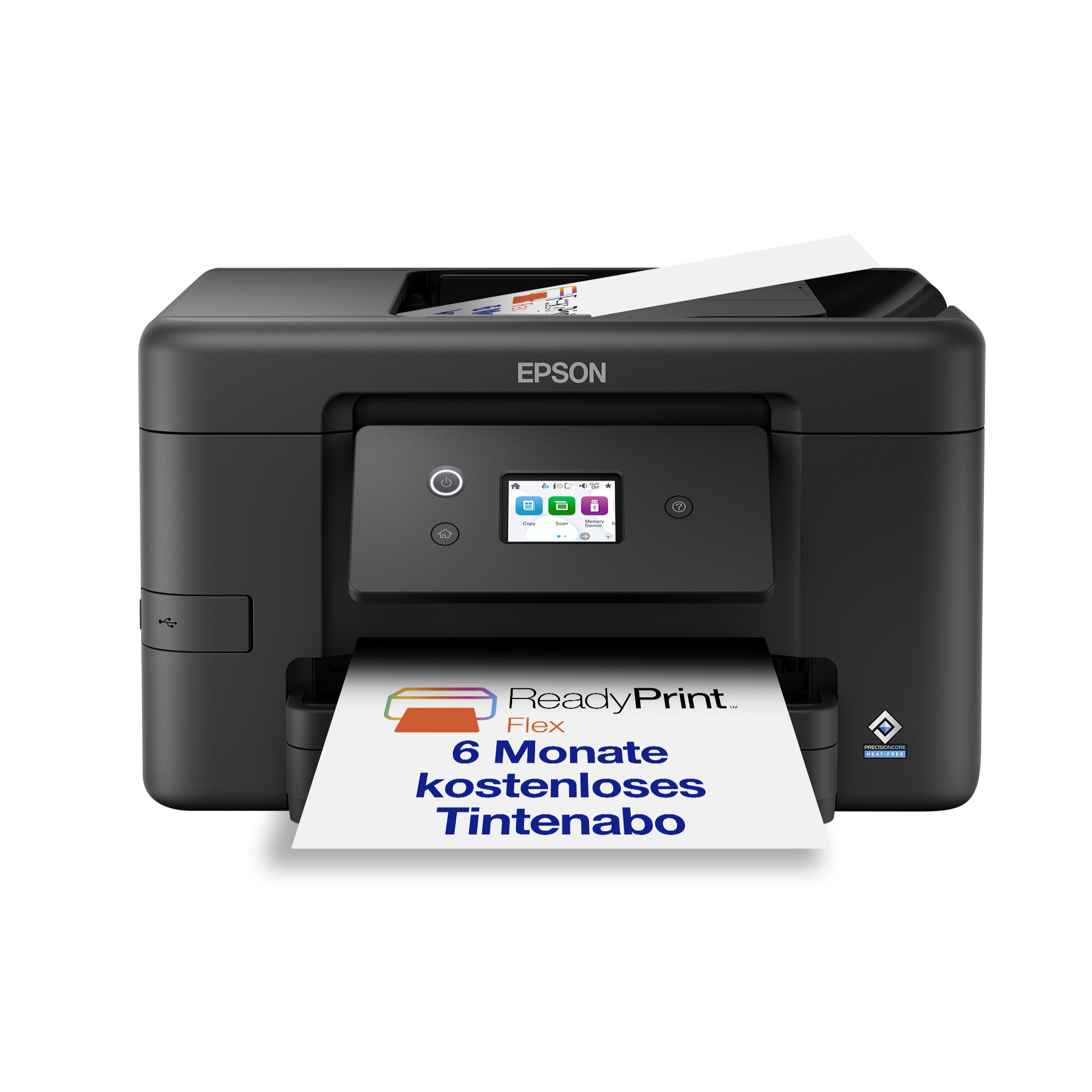 WorkForce Pro WF-3920 A4 Multifunktions-Tintenstrahldrucker mit WLAN-Funktion, inklusive 6 Monaten kostenloser Tinte im Rahmen des ReadyPrint-Abonnements*