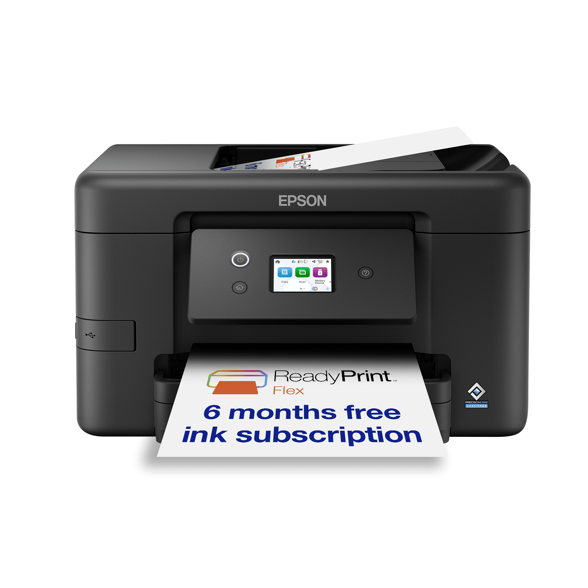 WorkForce Pro WF-3920 A4 Multifunction Wireless Inkjet printer including 6 months free ink with ReadyPrint Subscription*