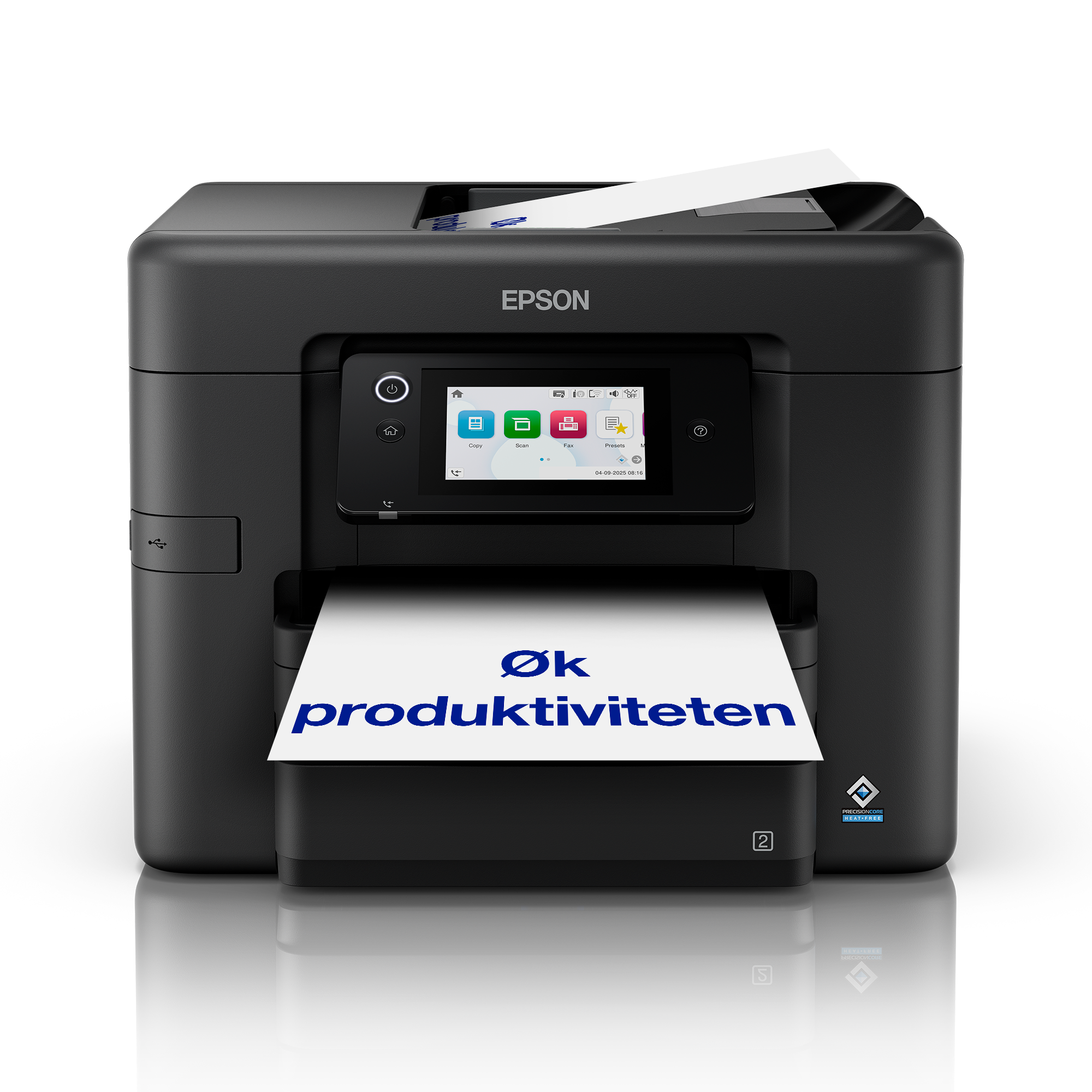 WorkForce WF-4930 A4 flerfunksjonell, trådløs blekkskriver inkludert seks måneders gratis blekk med ReadyPrint-abonnement*