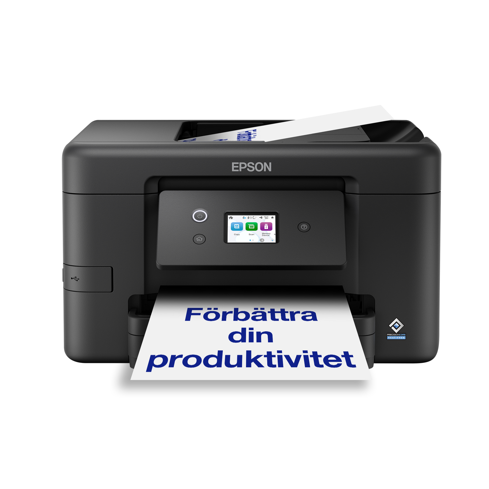 WorkForce Pro WF-3920 multifunktionell trådlös A4-bläckstråleskrivare med ReadyPrint Flex-abonnemang inklusive sex månaders kostnadsfri bläckförbrukning*
