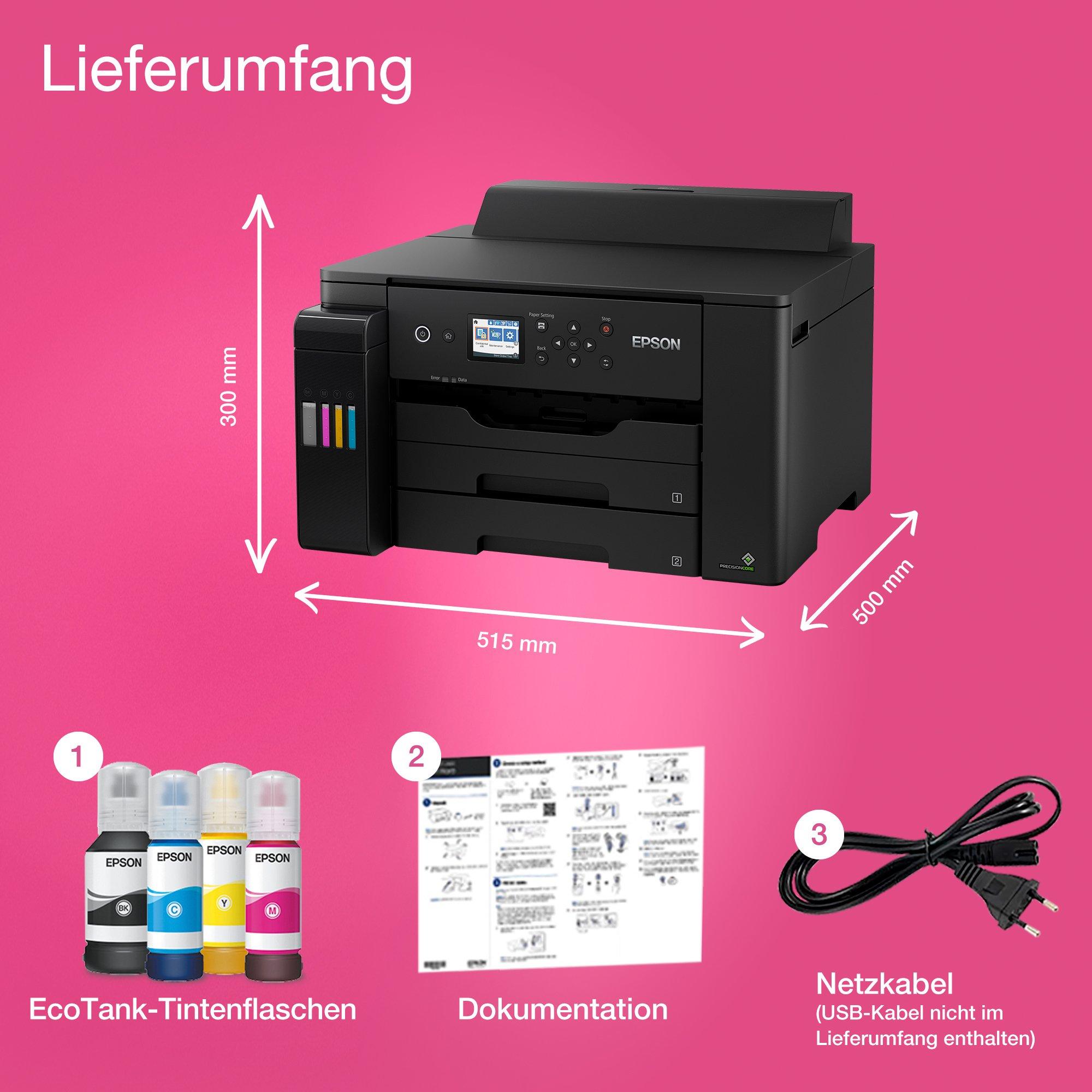 EcoTank ET-16150 DIN-A3+-WLAN-Tintentankdrucker whats in the box