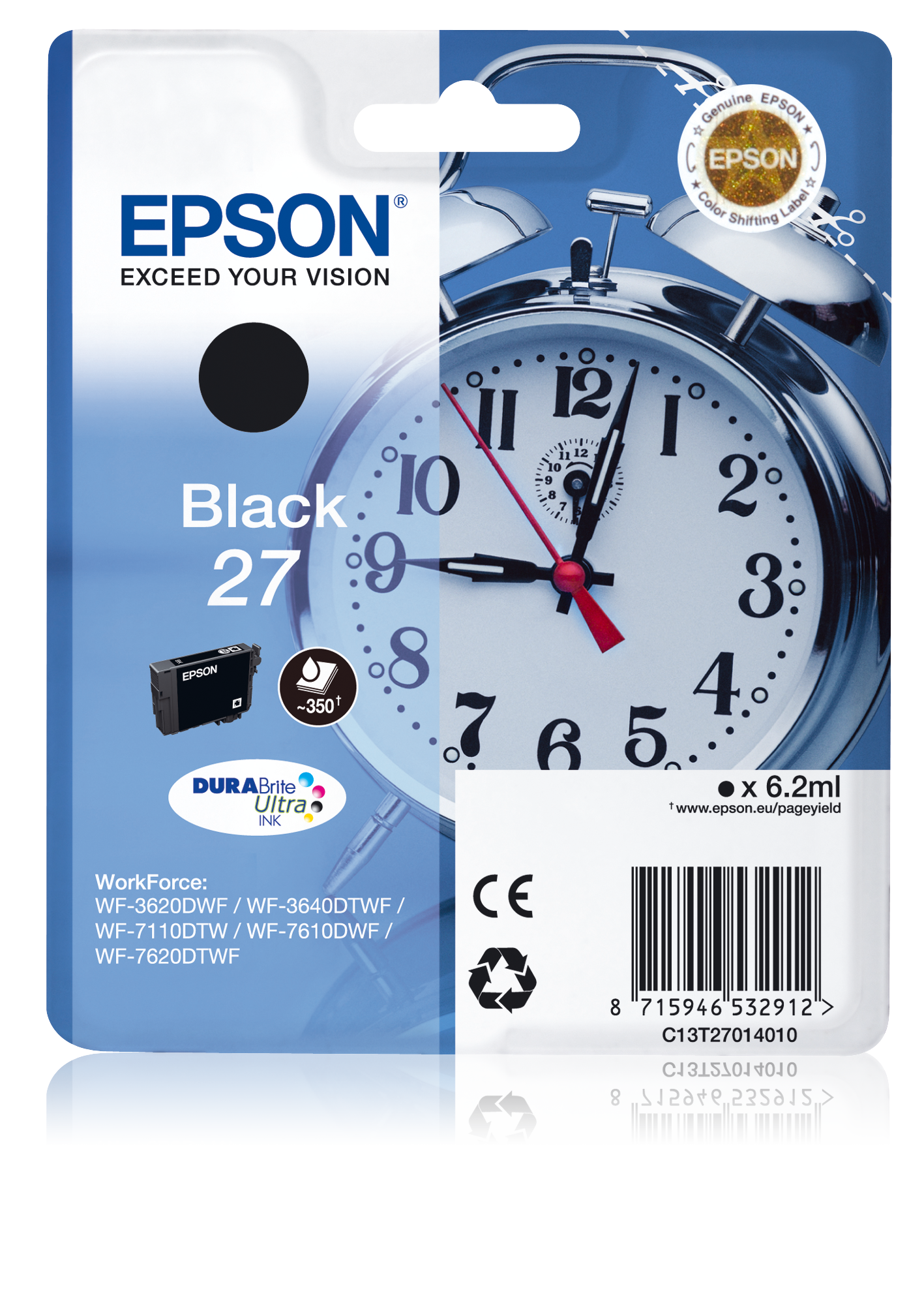 Singlepack Black 27 DURABrite Ultra Ink