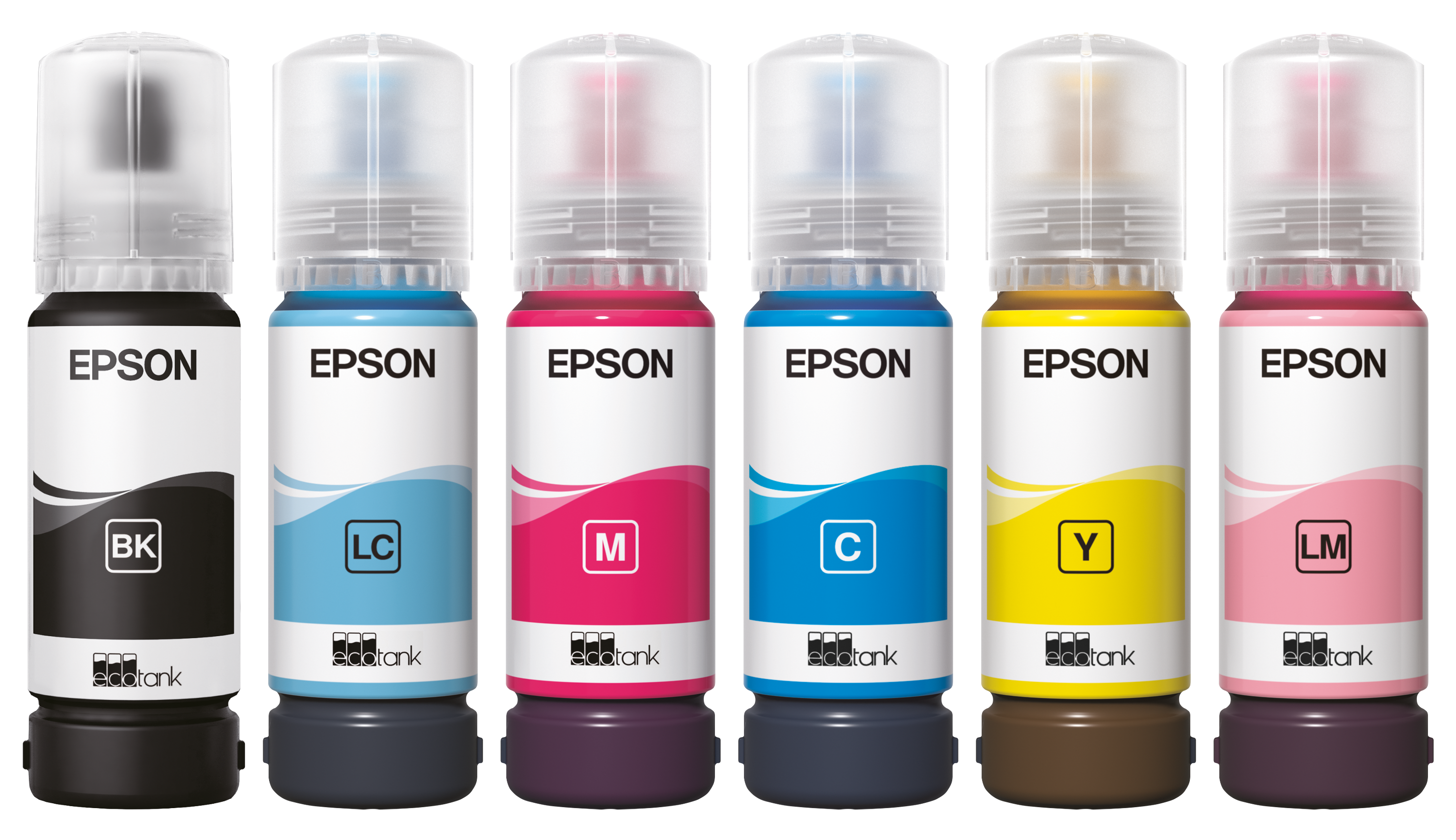 107 EcoTank Ink Series (107 bottiglie a inchiostro a 6 colori Inks)