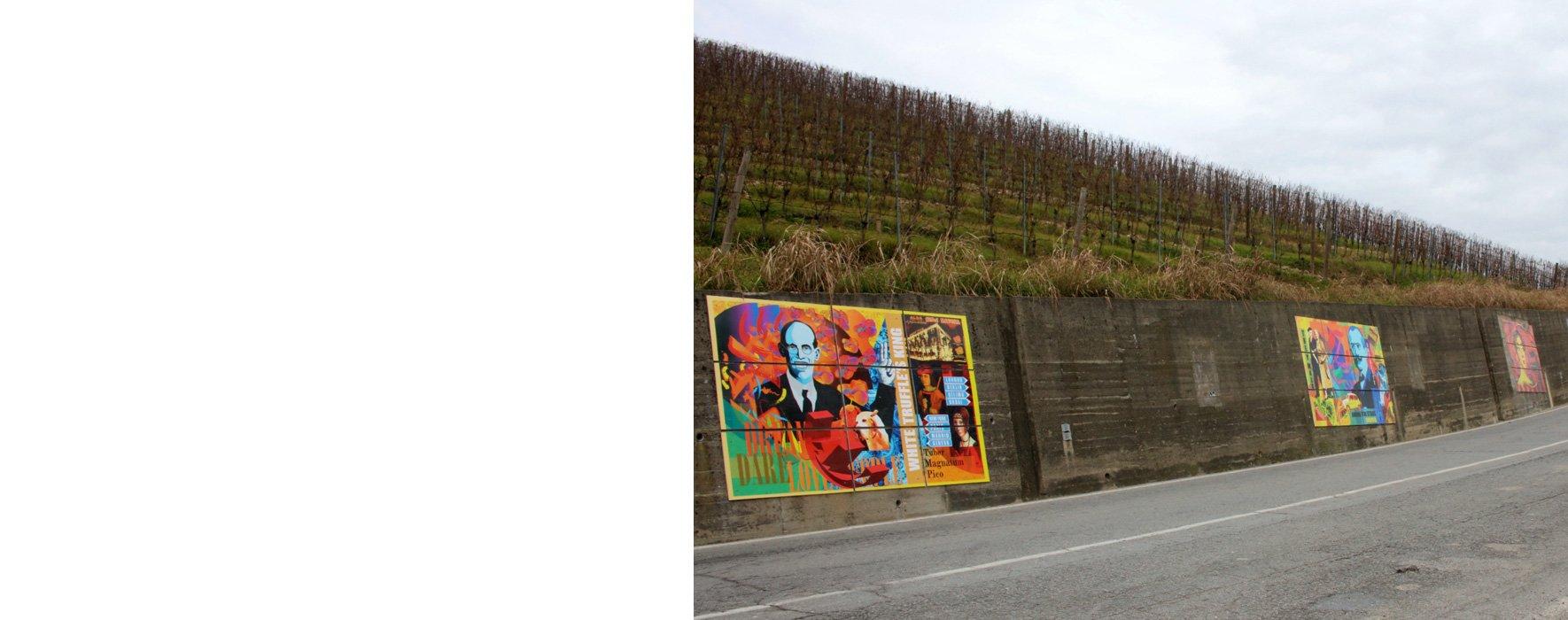 Barolo Wall, l'arte che celebra il territorio