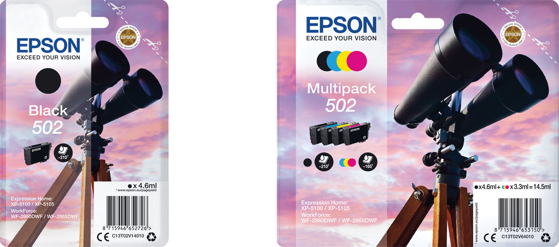 8 Cartouches Epson 502xl 502 xl compatible Epson Expression Home