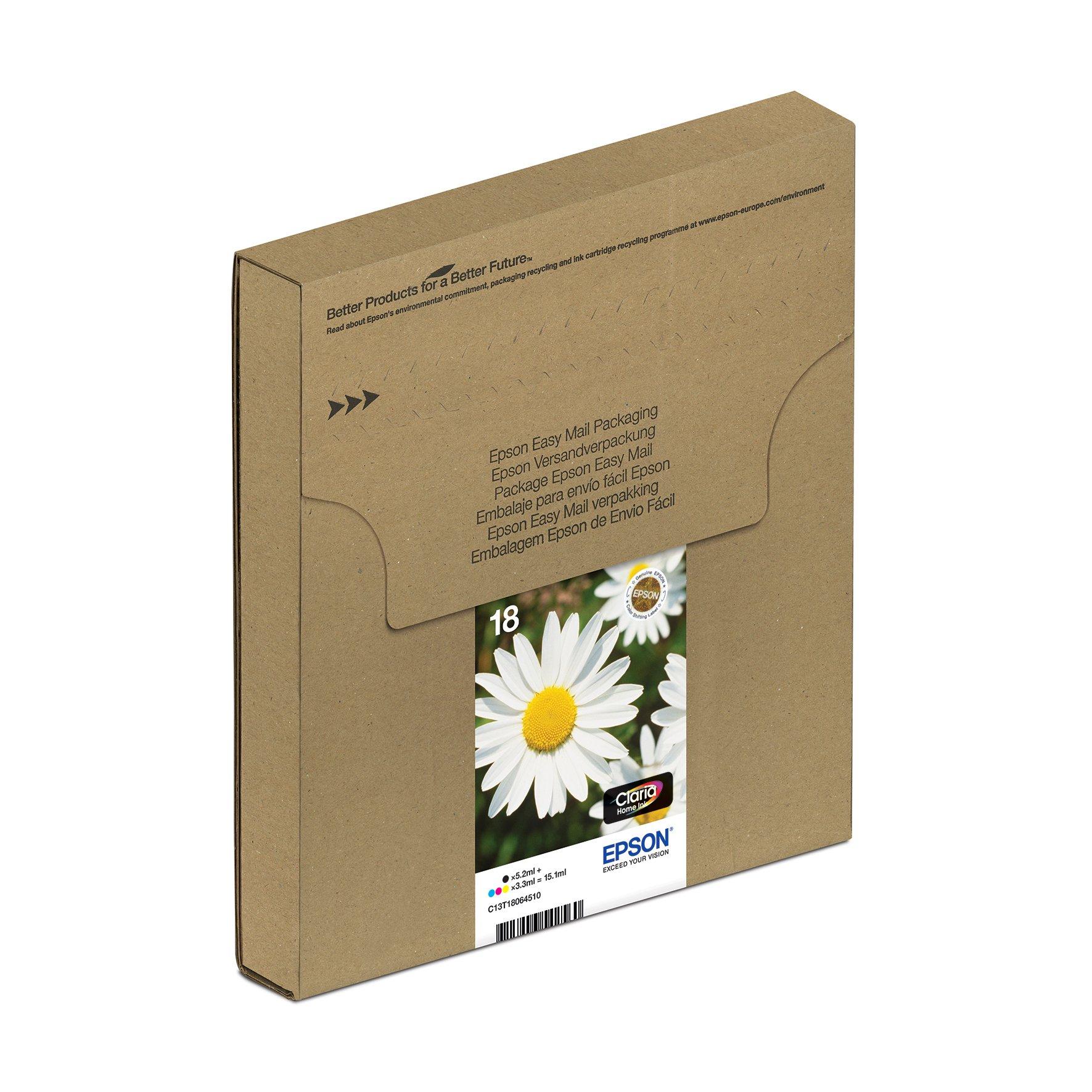 Epson | EasyMail Tintenpatronen 18 | Tinte | & Farben 4 Home Multipack Gänseblume | Tinte Österreich Claria Papier Produkte