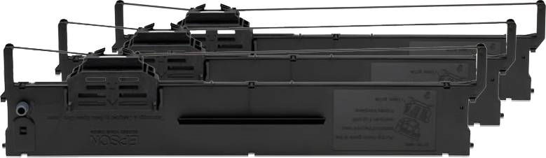 Epson SIDM Black Farbbandkassette für PLQ-20/22, 3er-Pack (C13S015339)