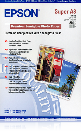 Uso della carta fotografica EPSON (4 x 6 pollici, 200 x 300 mm)
