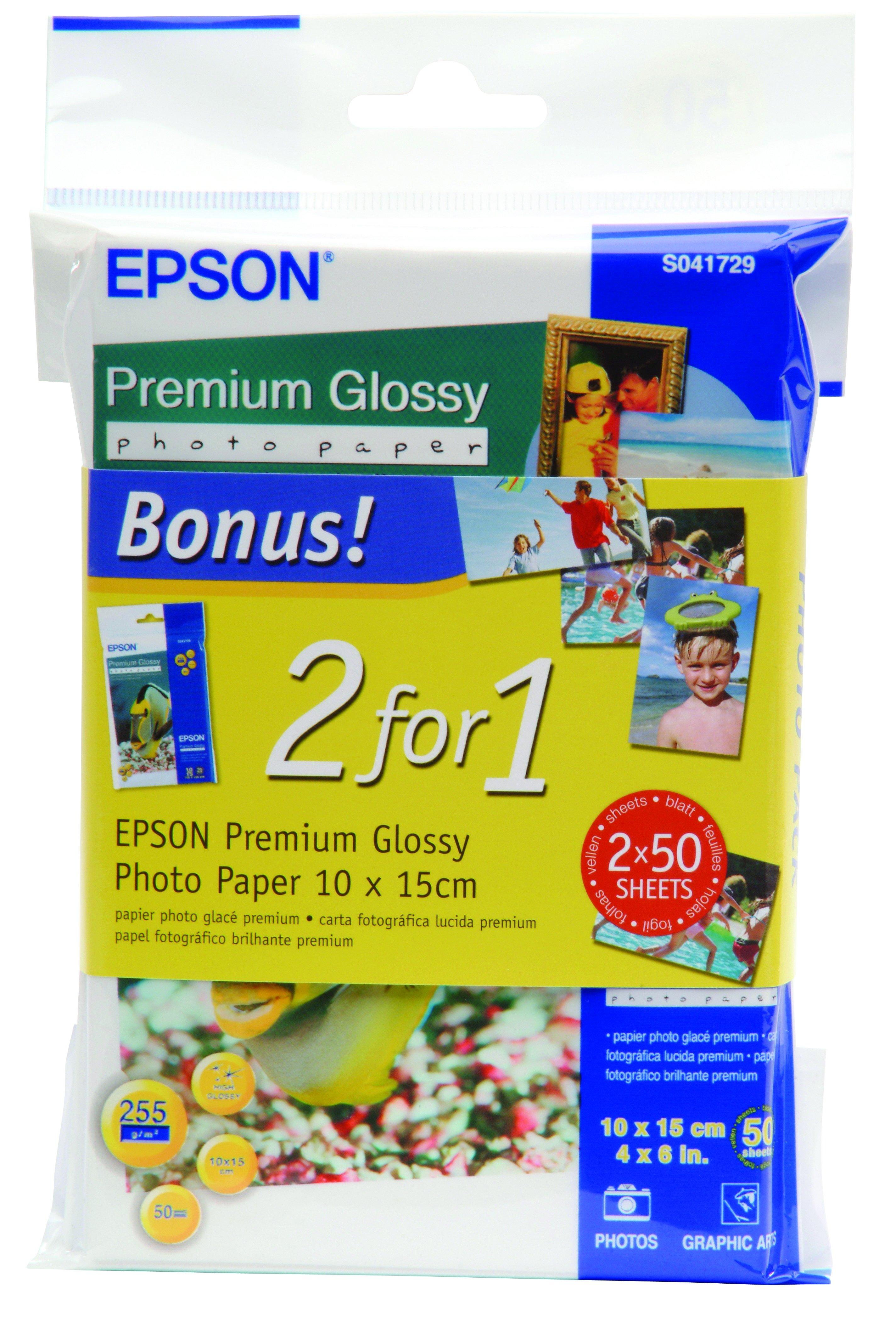 Papier glacé qualité photo Premium, 100 x 150 mm, 255g/m2