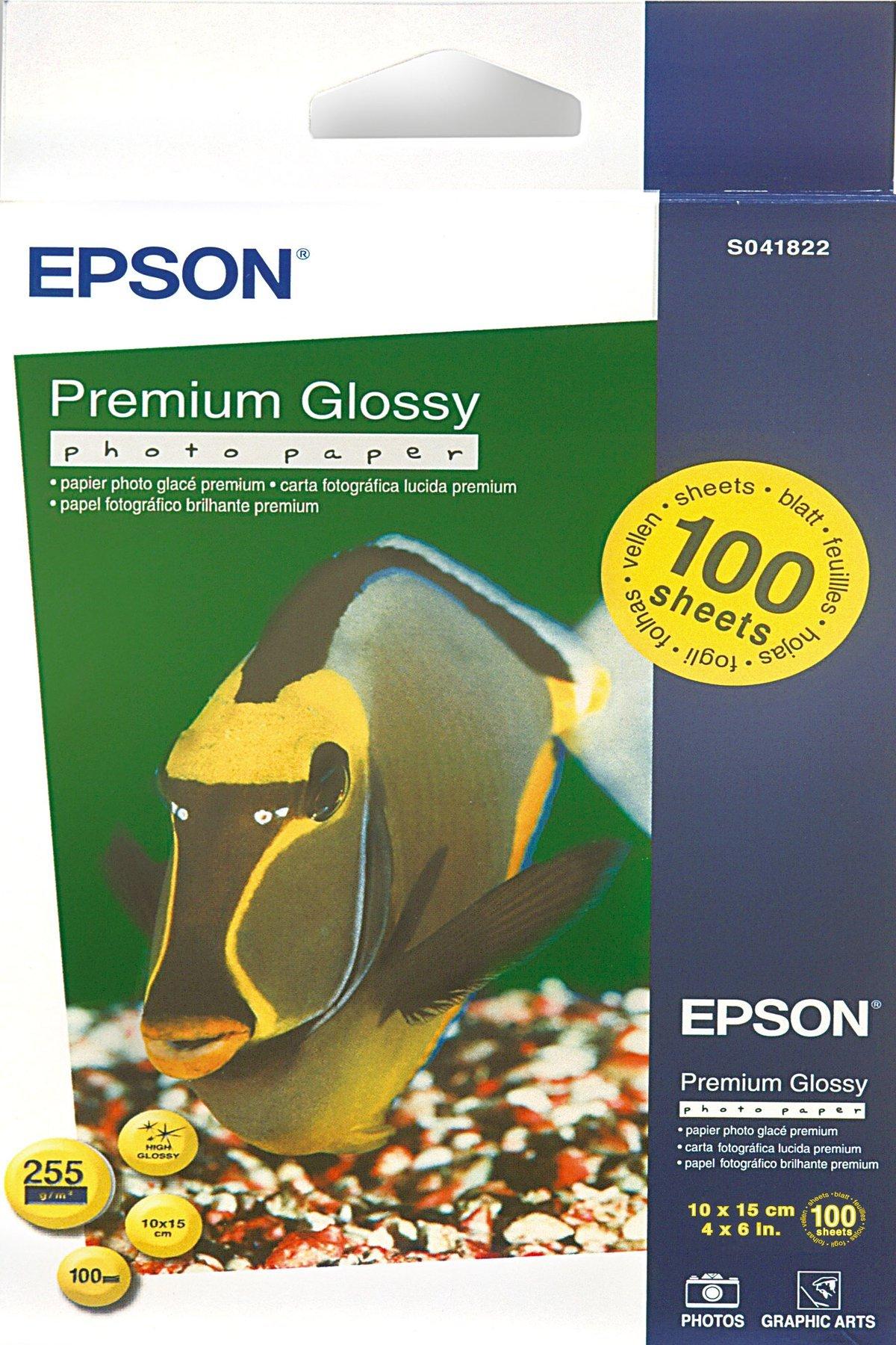 Premium Glossy Photo Paper, 100 x 150 mm, 255g/m2, 100 Sheets