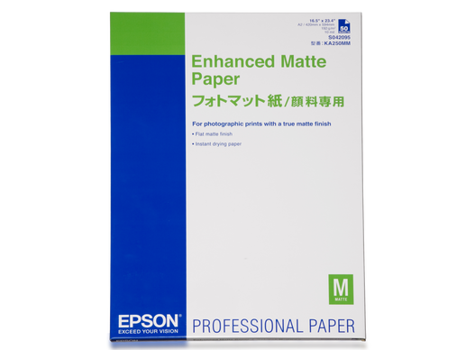 Epson Enhanced Matte Papier papier mat Rouleau 43,2 cm x 30,5 m 192 g/m2 C13S041725